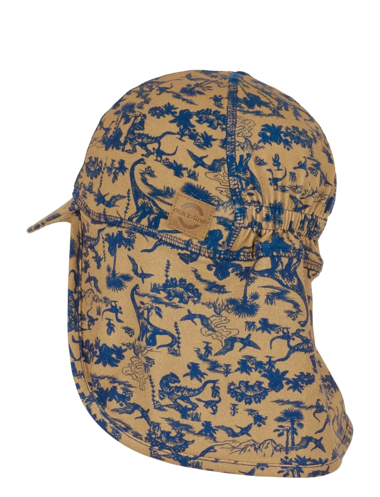 mikk-line - Summerhat cap Long Neck - Aop Bamboo - päikesemütsid - dijon - 1