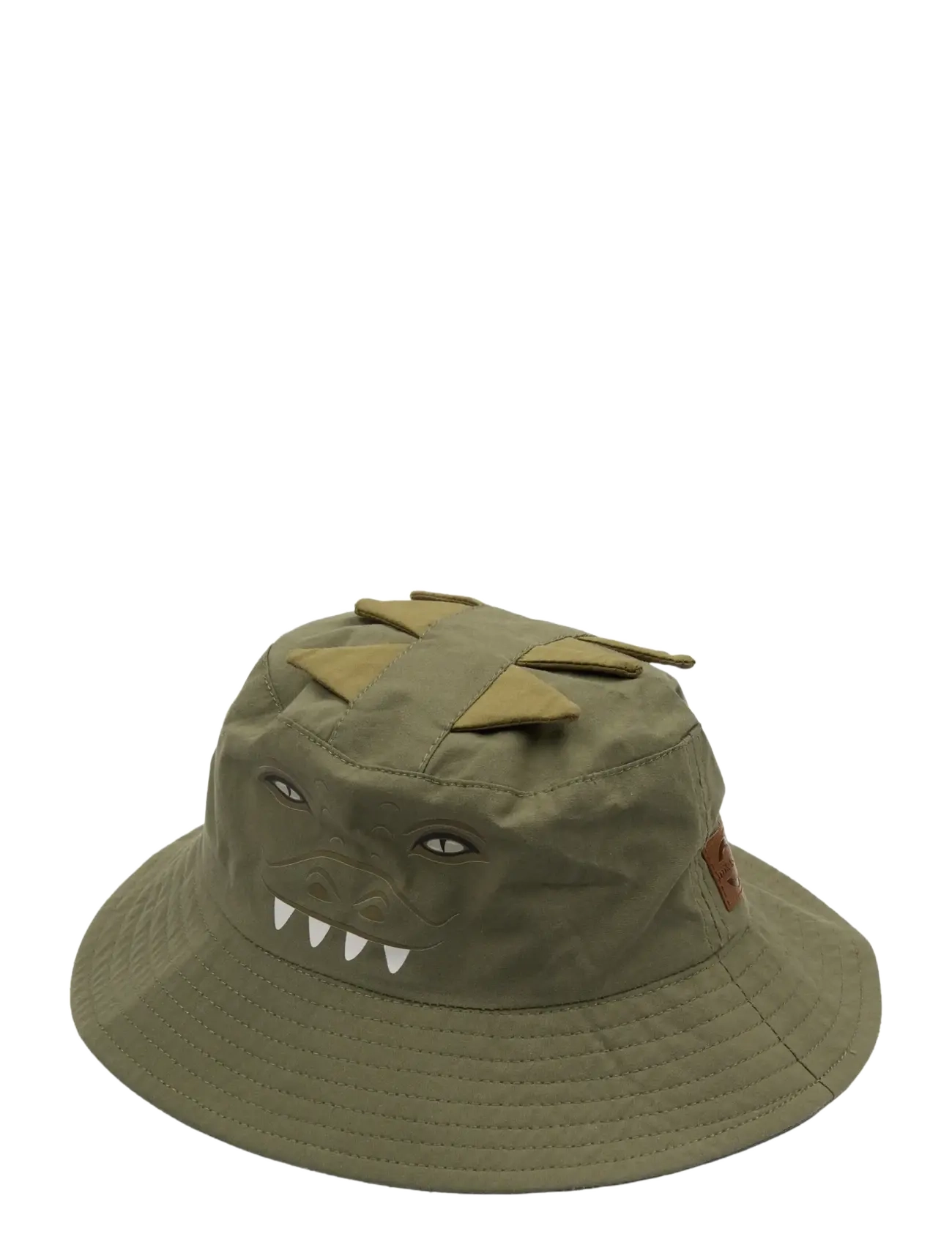 mikk-line Summer Bucket Hat Aop, 45(6/12M), Hats, Khakigrün - Kinder