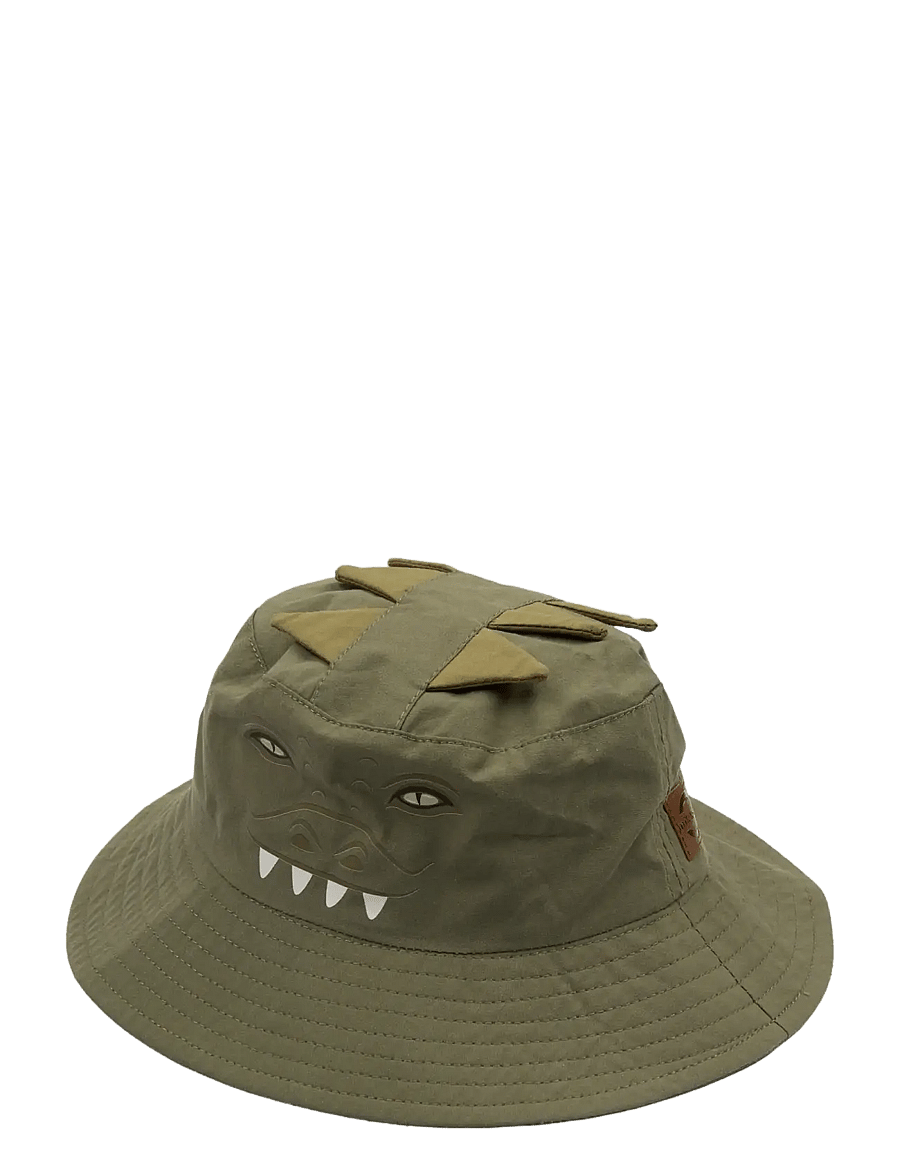 mikk-line - Summer Bucket Hat - Aop - winteraccessoires - dusty olive - 0