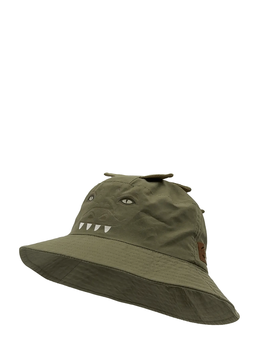 mikk-line - Summer Bucket Hat - Aop - winteraccessoires - dusty olive - 1
