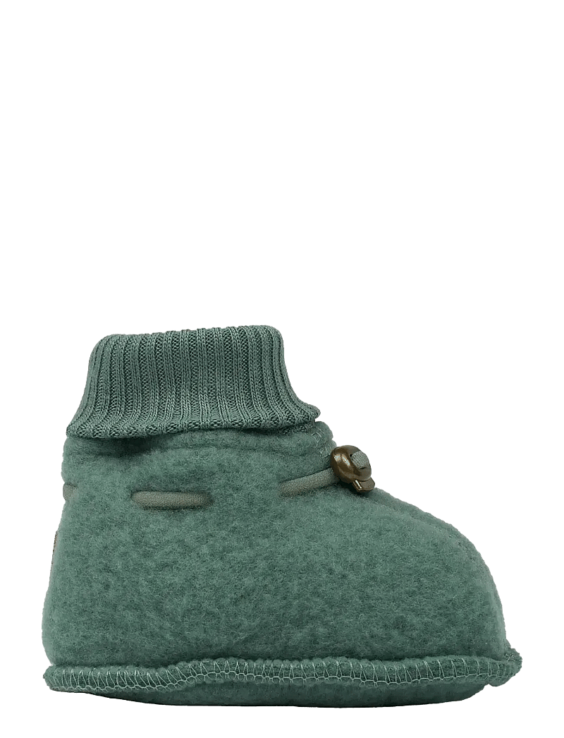 mikk-line - Wool Footies - vauvan tossut - balsam green - 1