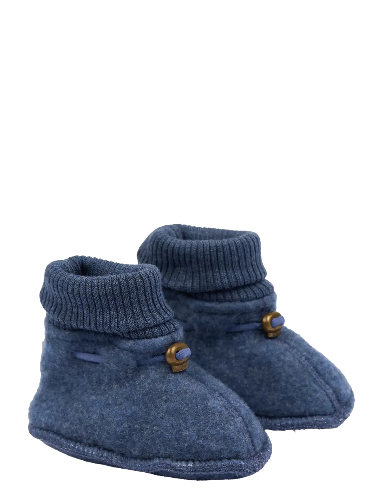 mikk-line Wool Footies - mikk-line - BLUE MELANGE / blue