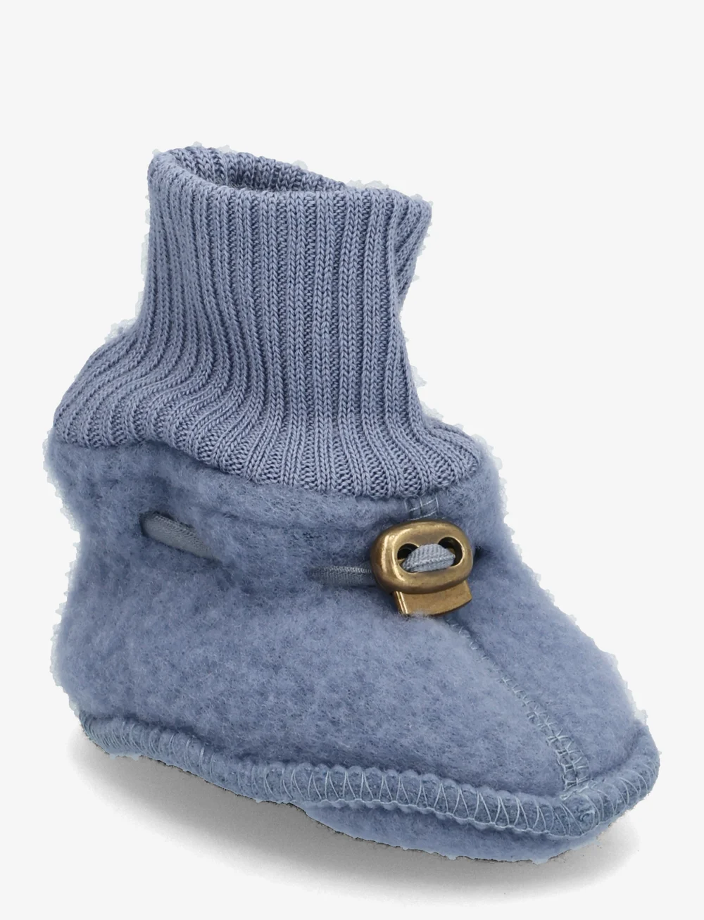 mikk-line - Wool Footies - baby tossor - flint stone - 0