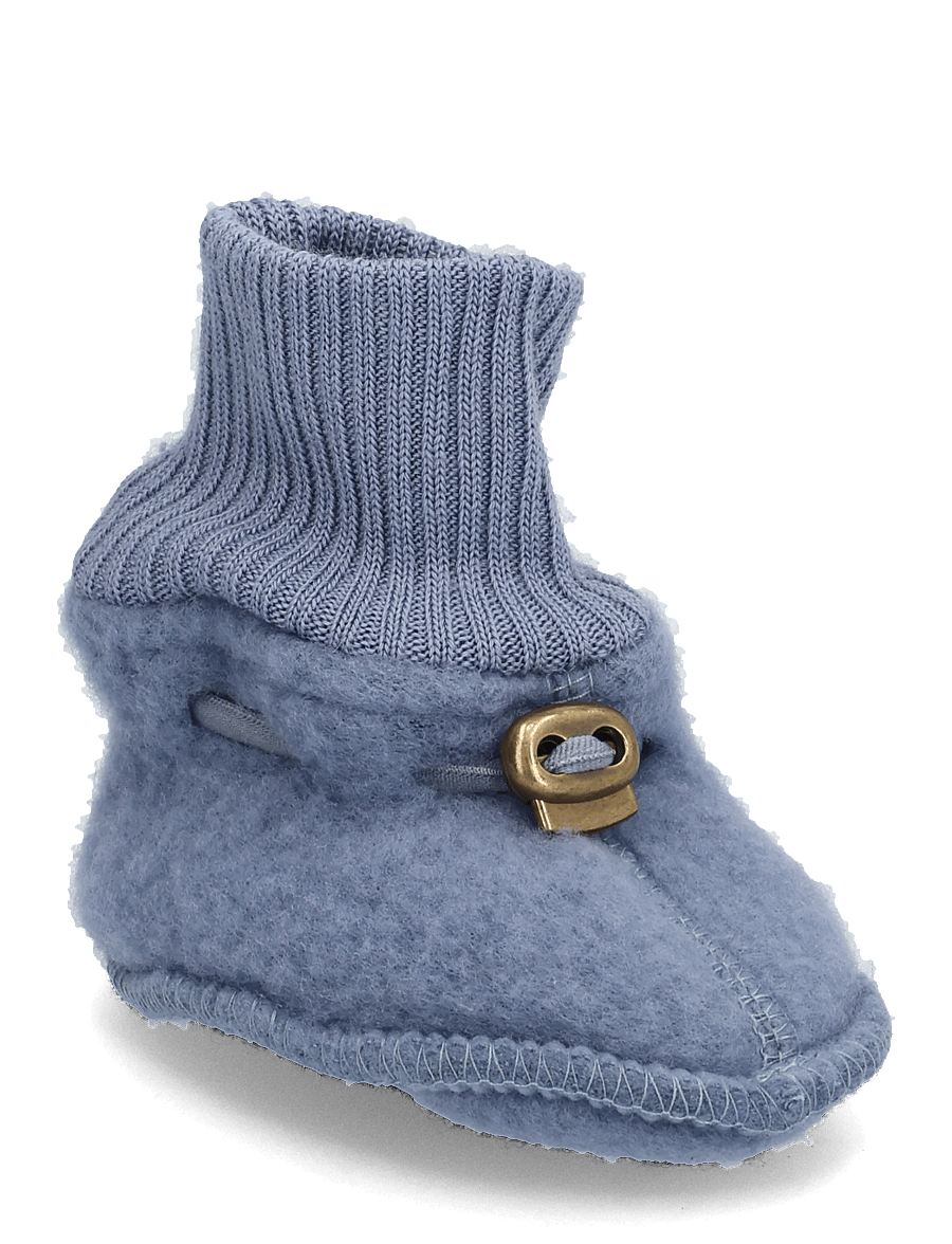mikk-line - Wool Footies - baby-schuhe - flint stone - 0