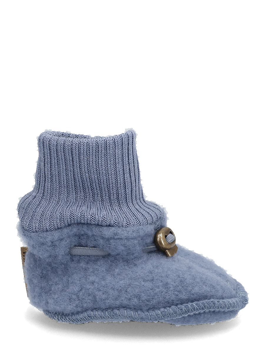 mikk-line - Wool Footies - baby-schuhe - flint stone - 1