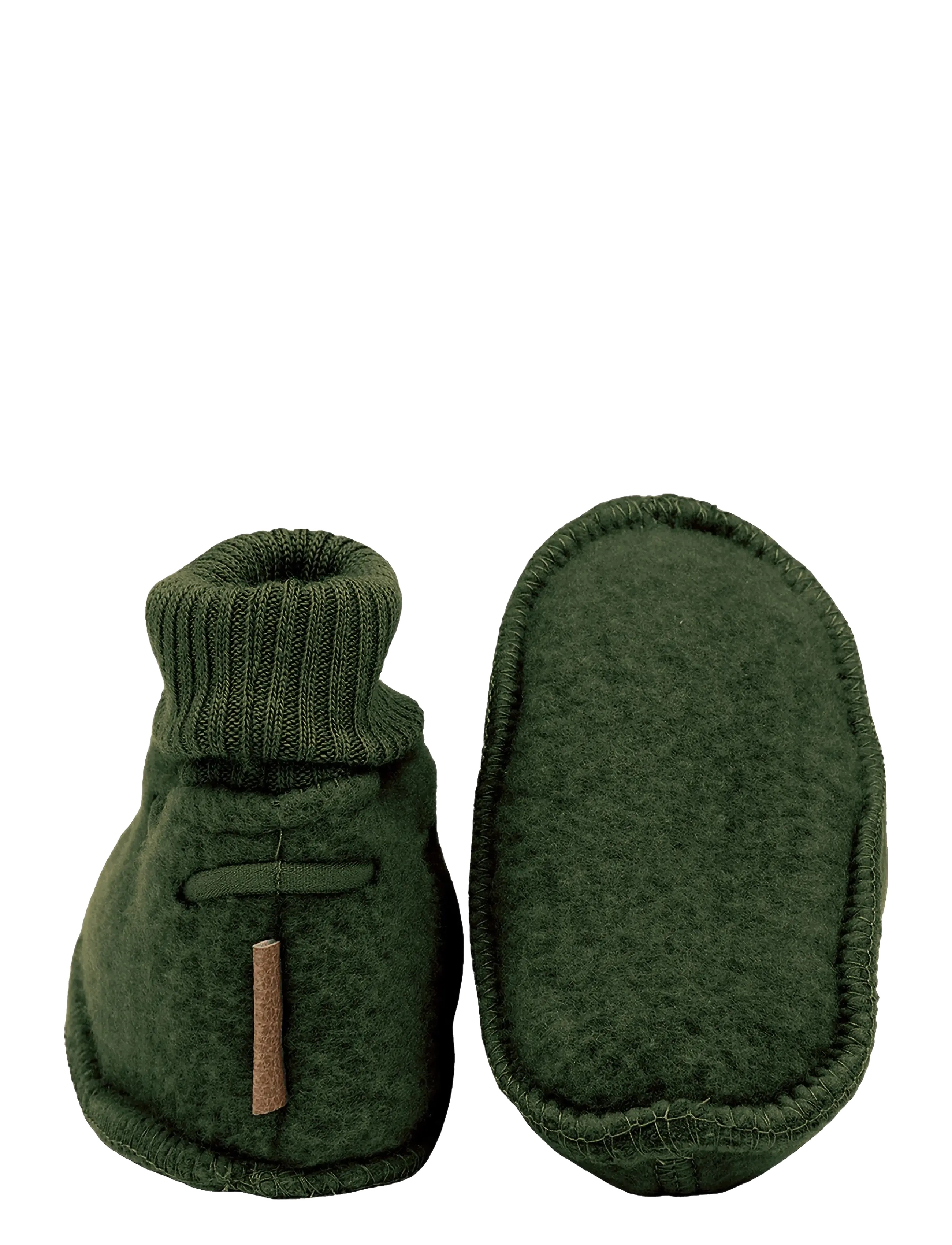 mikk-line - Wool Footies - beebipapud - kombu green - 2