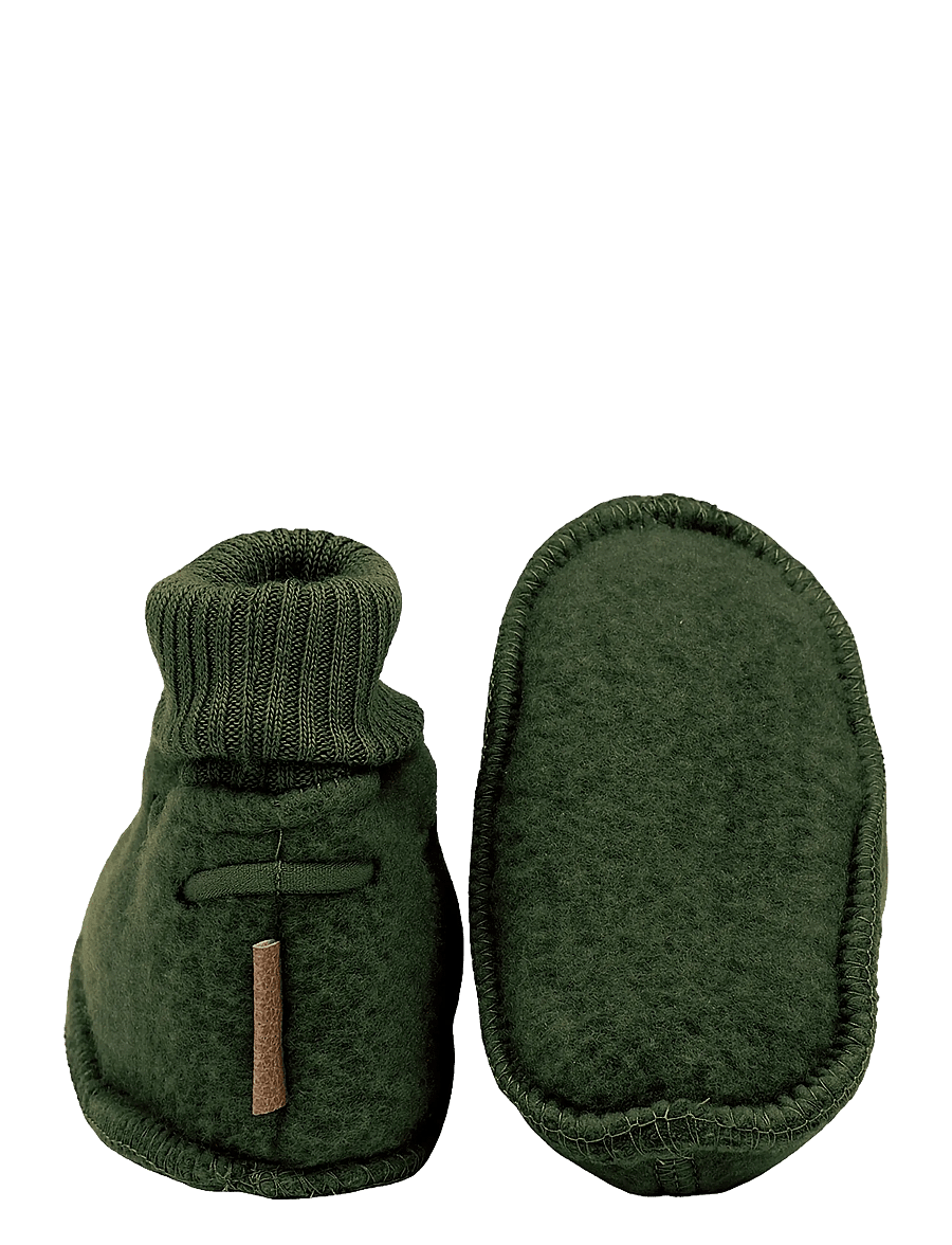 mikk-line - Wool Footies - beebipapud - kombu green - 2
