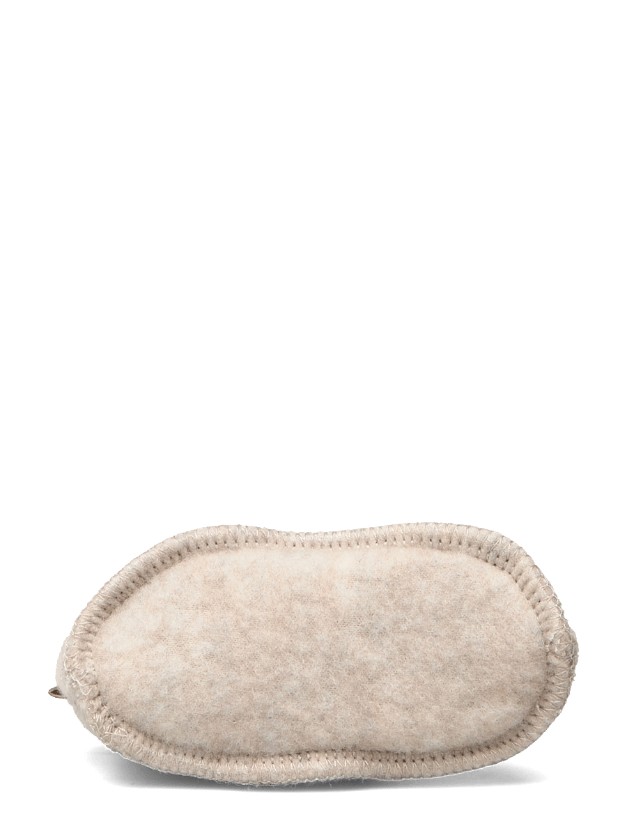 mikk-line - Wool Footies - beebisaapad - melange offwhite - 4