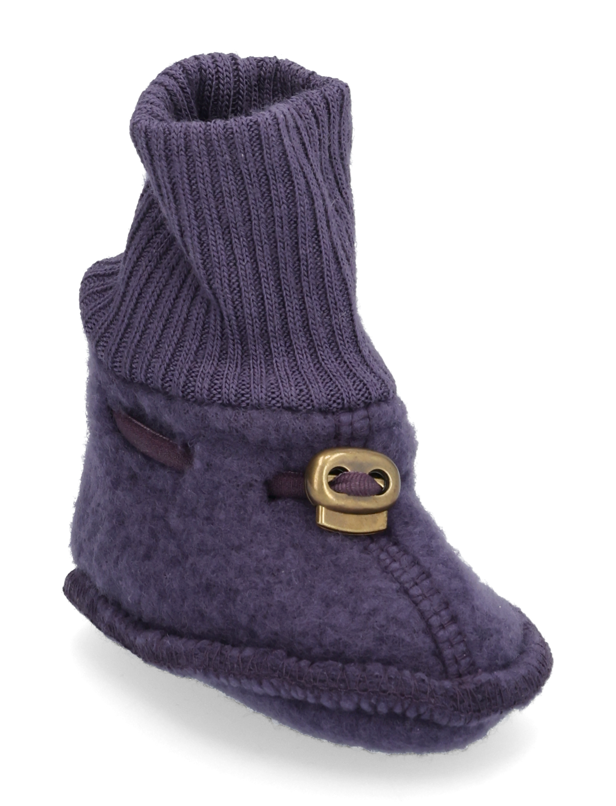 mikk-line Wool Footies, 56, Purple, Sko > Babystøvler, Børn