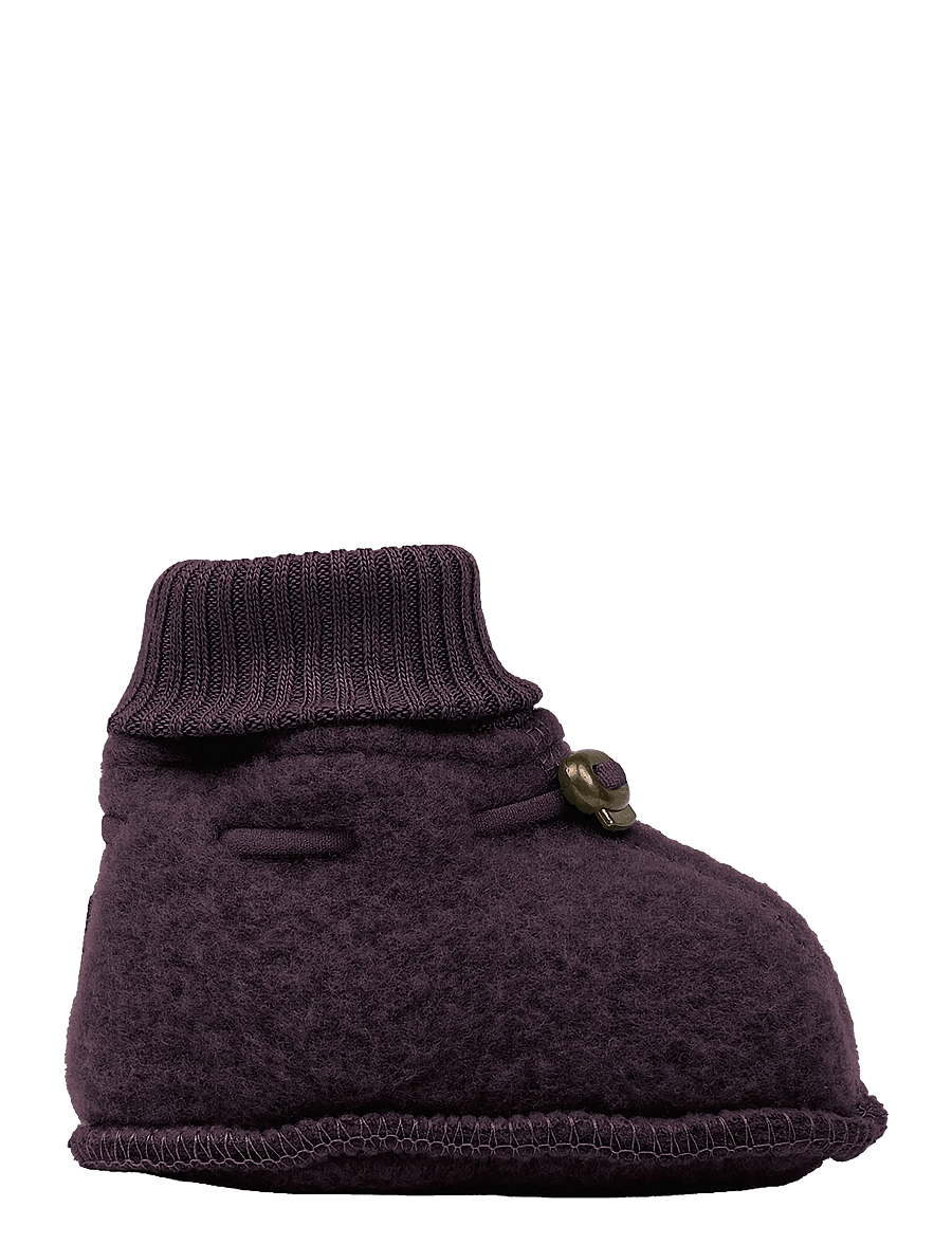 mikk-line - Wool Footies - beebipapud - plum perfect - 1