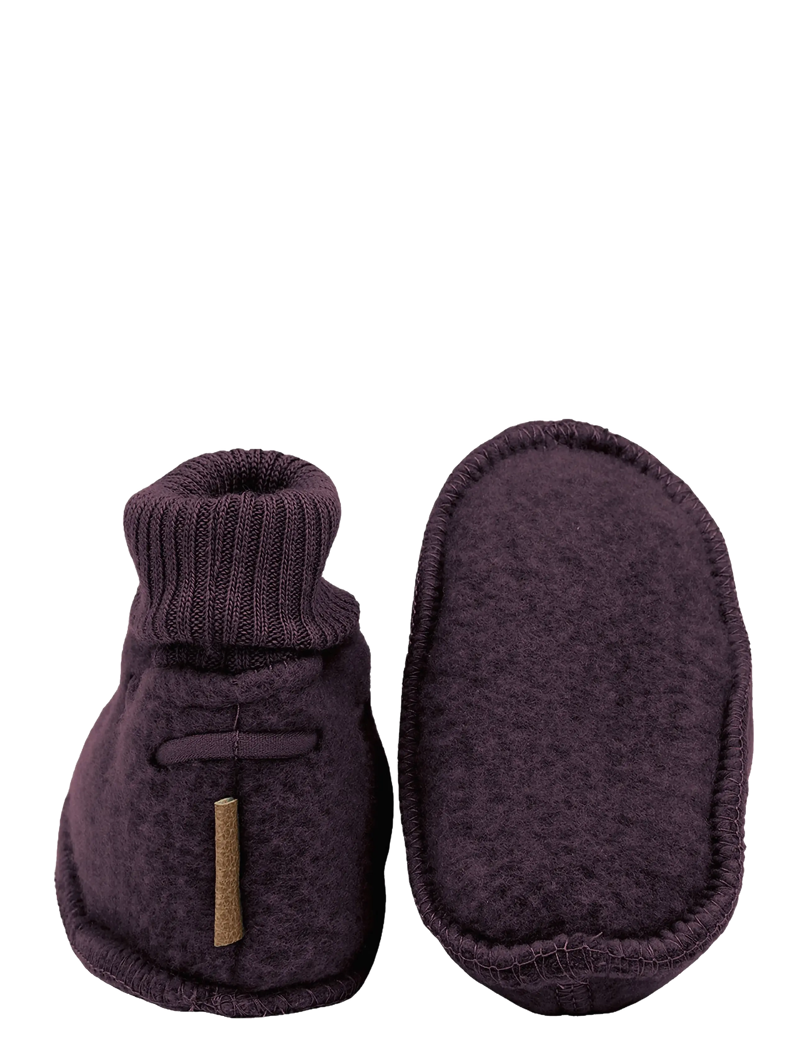 mikk-line - Wool Footies - beebipapud - plum perfect - 2