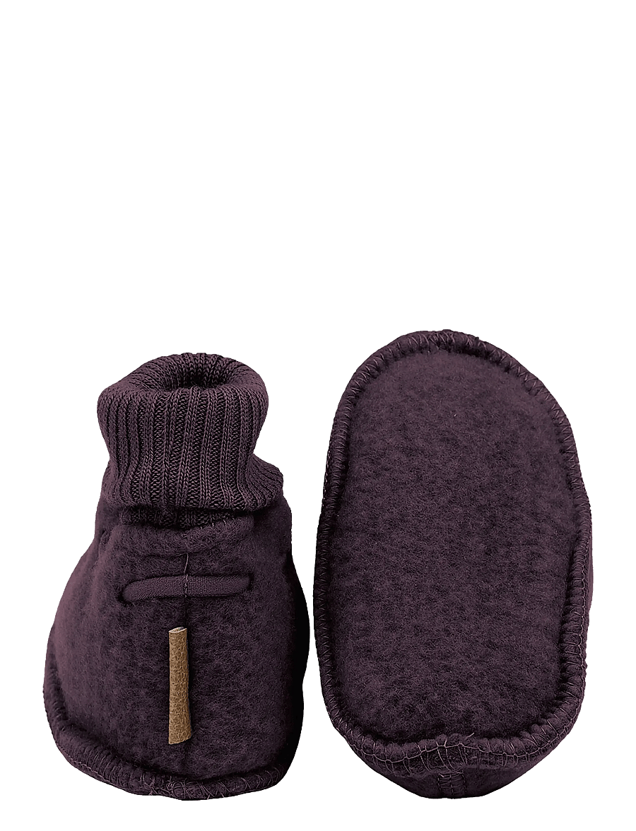 mikk-line - Wool Footies - beebipapud - plum perfect - 2