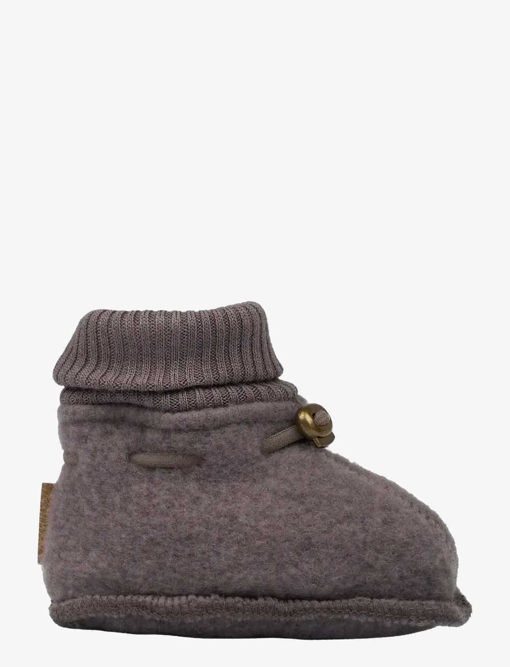 mikk-line - Wool Footies - babystrikstøvler - sparrow - 1