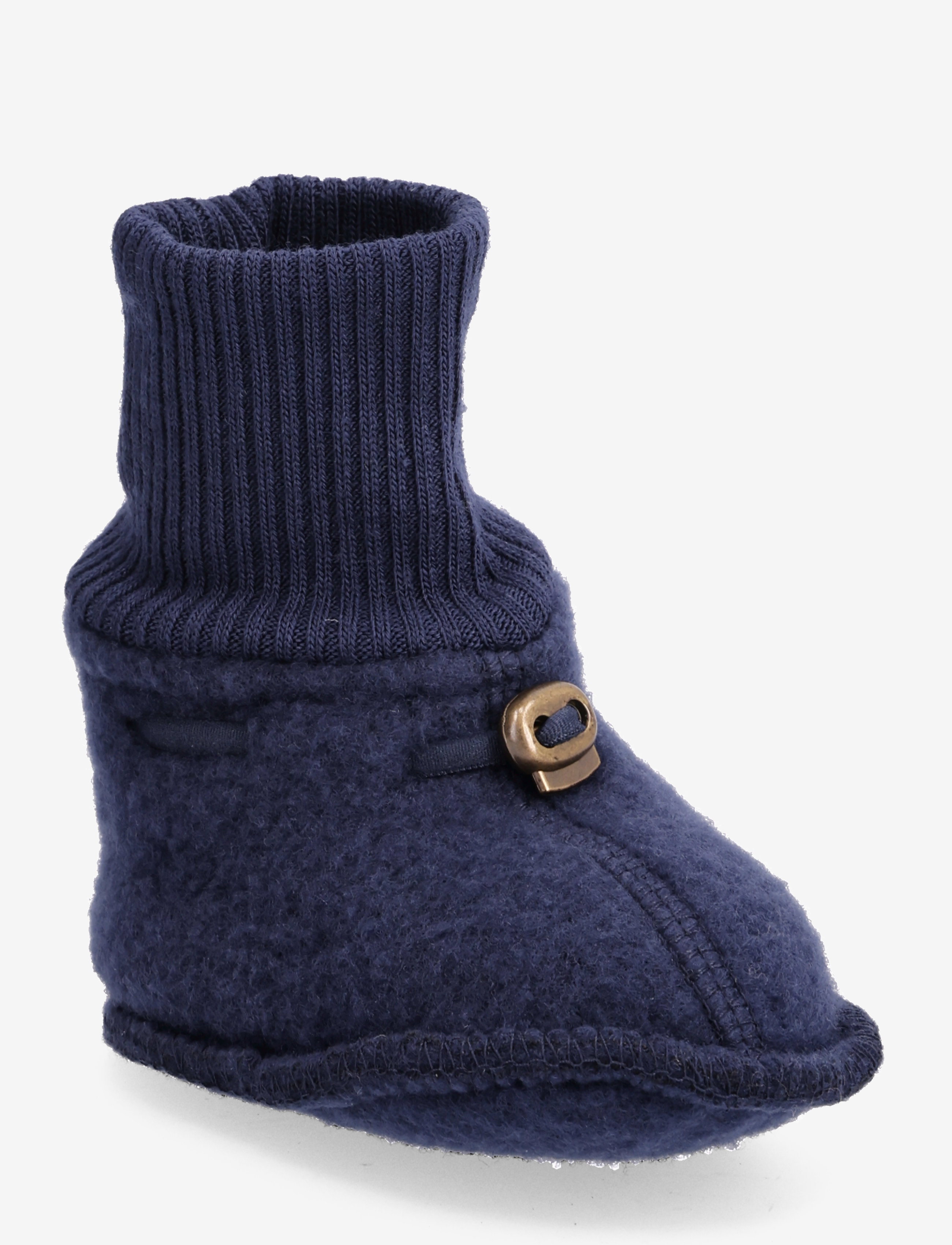 MIKK-LINE Wolle Footies Blau - 86/92 - Kinder