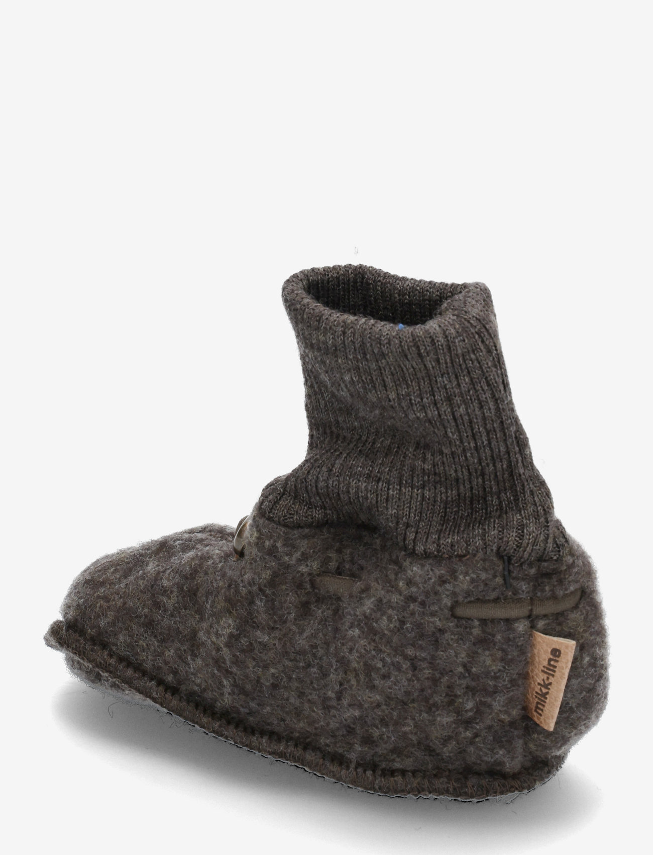 mikk-line - Wool Footies - laveste priser - dark brown melange - 3