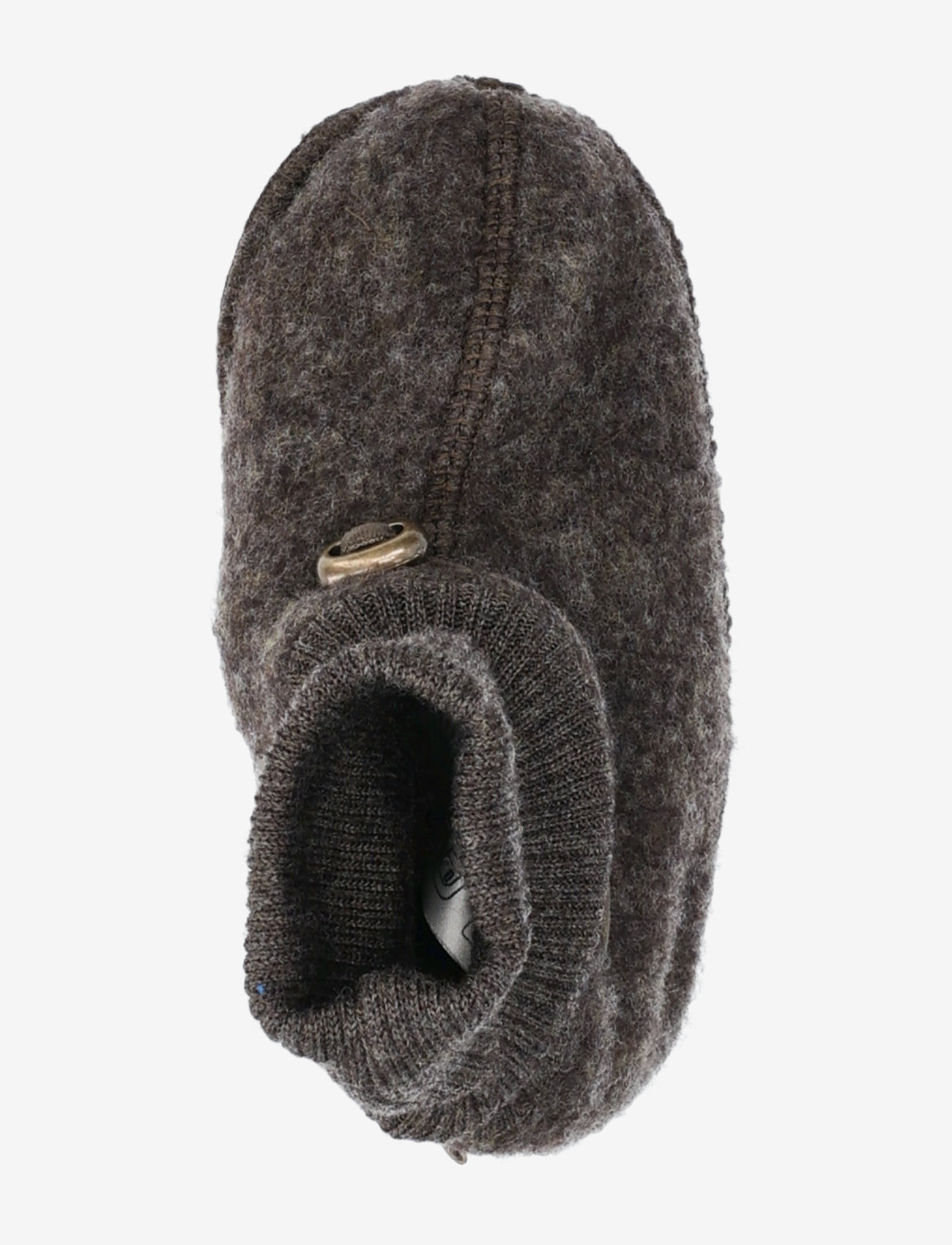 mikk-line - Wool Footies - laveste priser - dark brown melange - 2