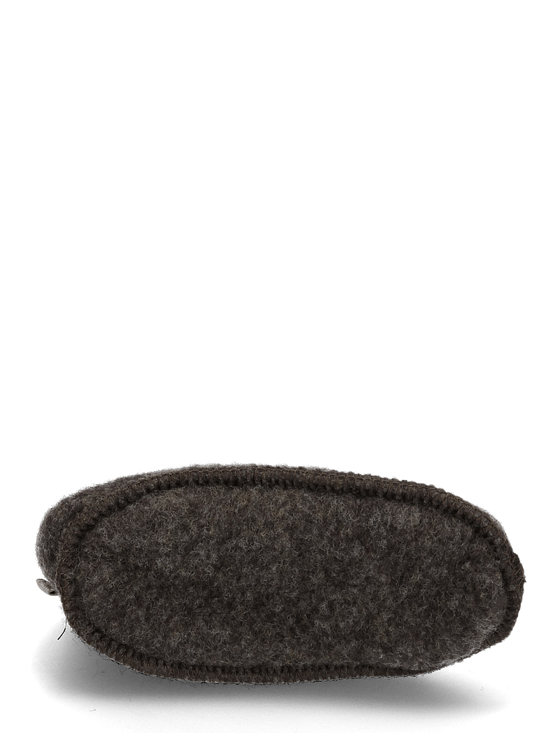 mikk-line - Wool Footies - beebisaapad - dark brown melange - 4