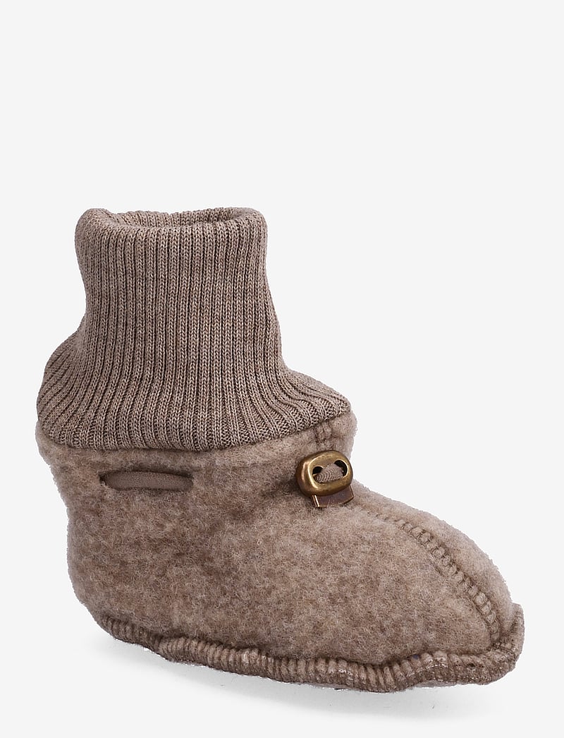 mikk-line - Wool Footies - baby-schuhe - melange denver - 0