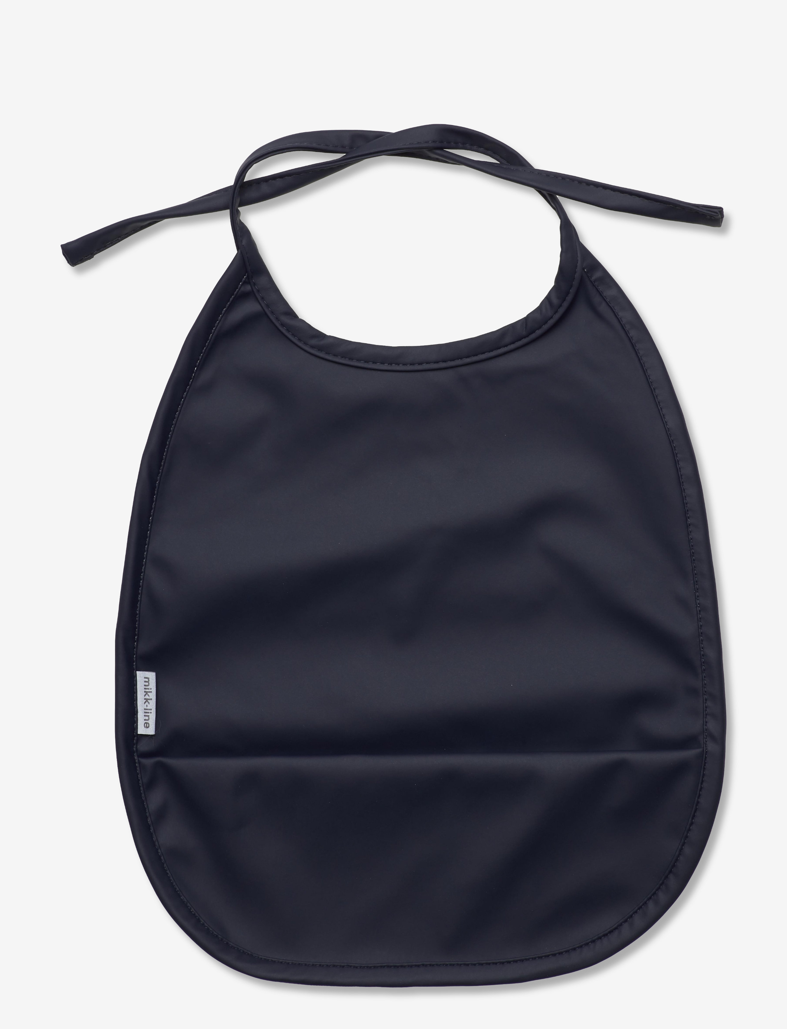 mikk-line Pu Bib Short, One Size, Bibs, Marineblau - Sleeveless Kinder