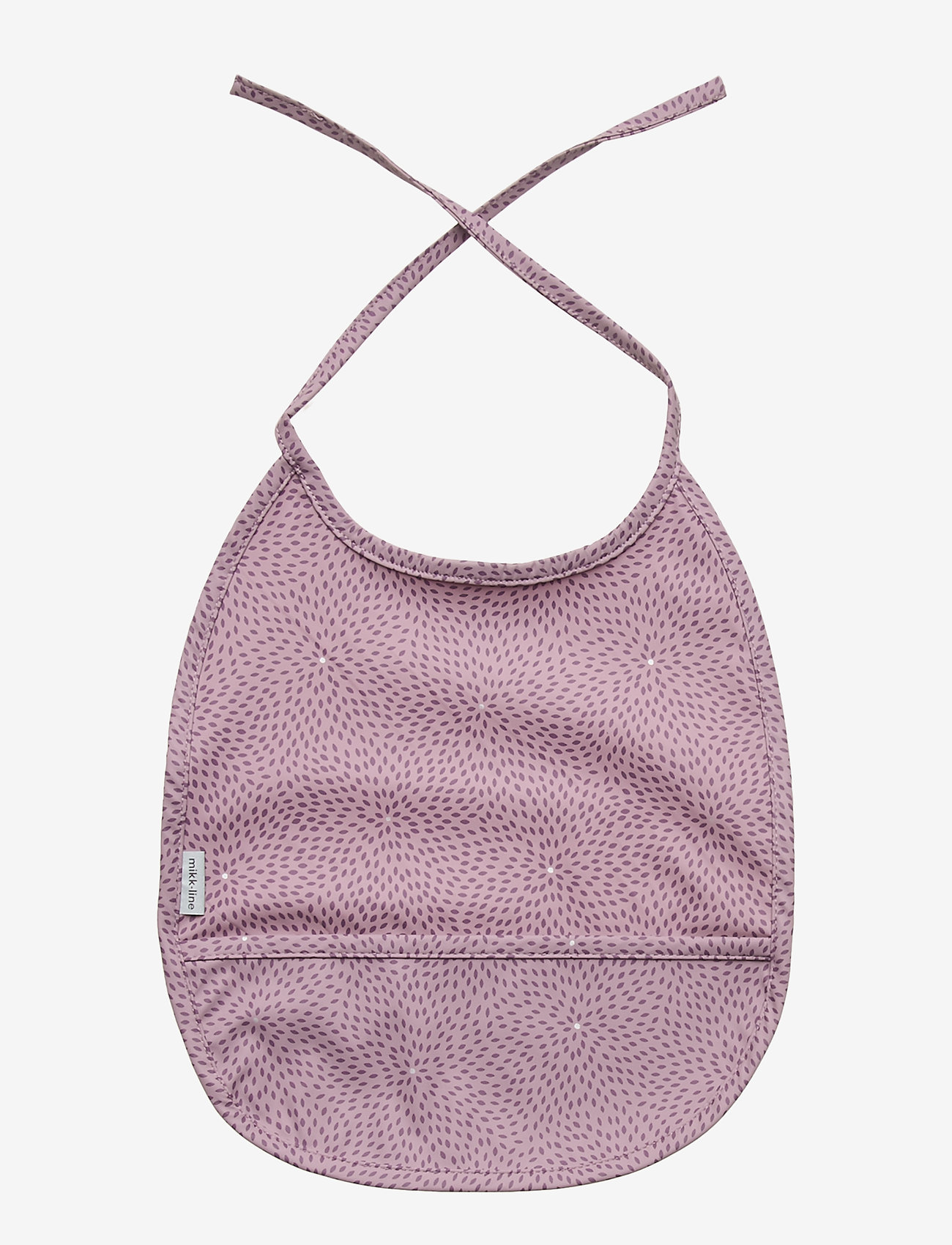 Mikk-Line - PU Bib - Small AOP - elderberry - 0