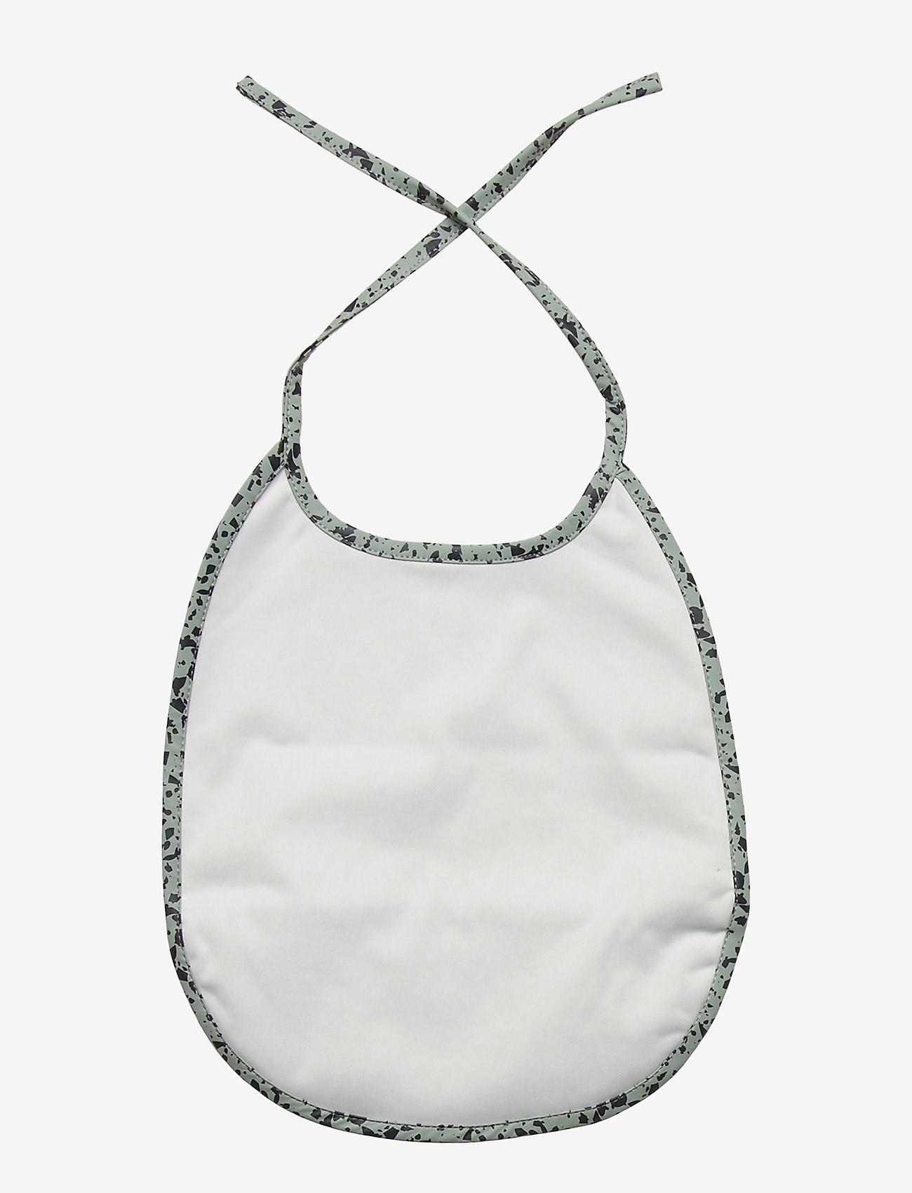 Mikk-Line - PU Bib - Small AOP - silver blue - 1