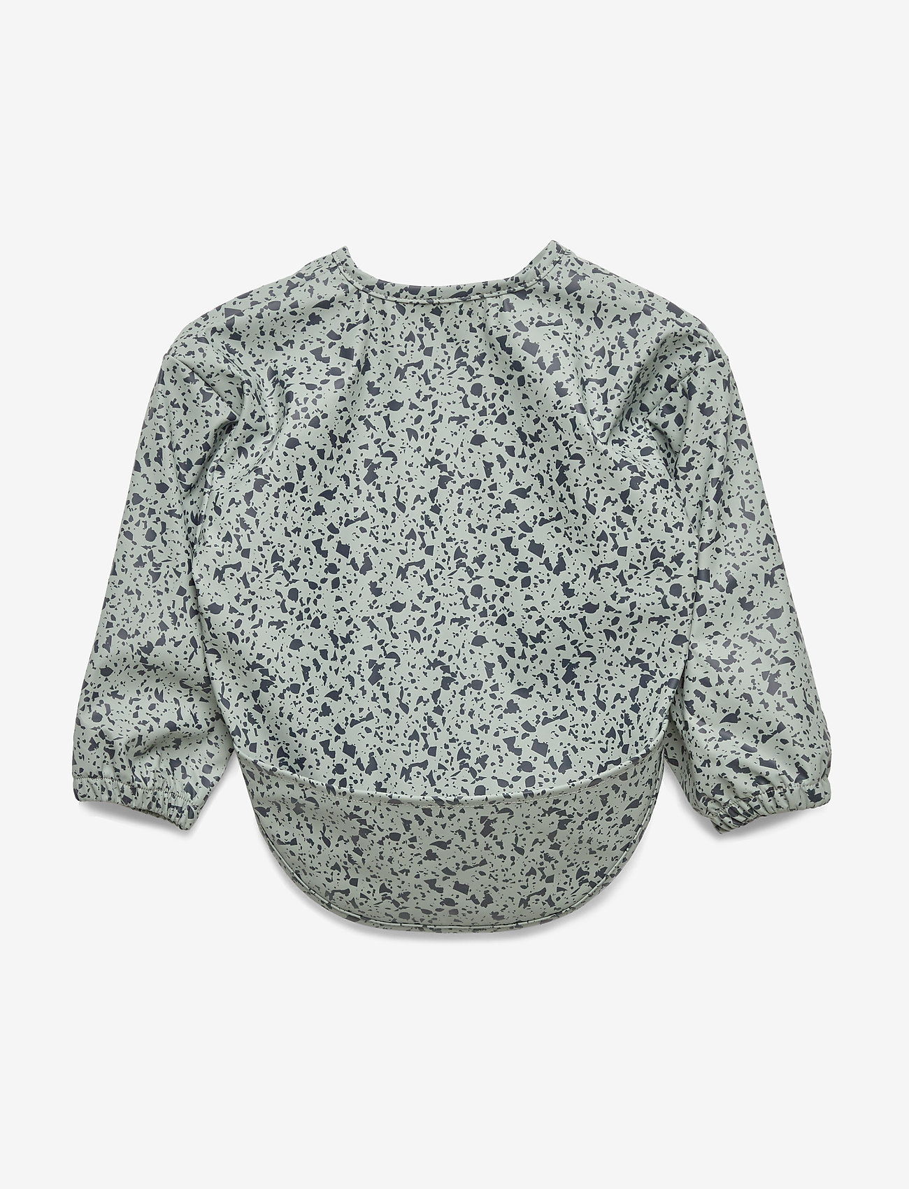 Mikk-Line - PU Bib - Blouse AOP - silver blue - 0