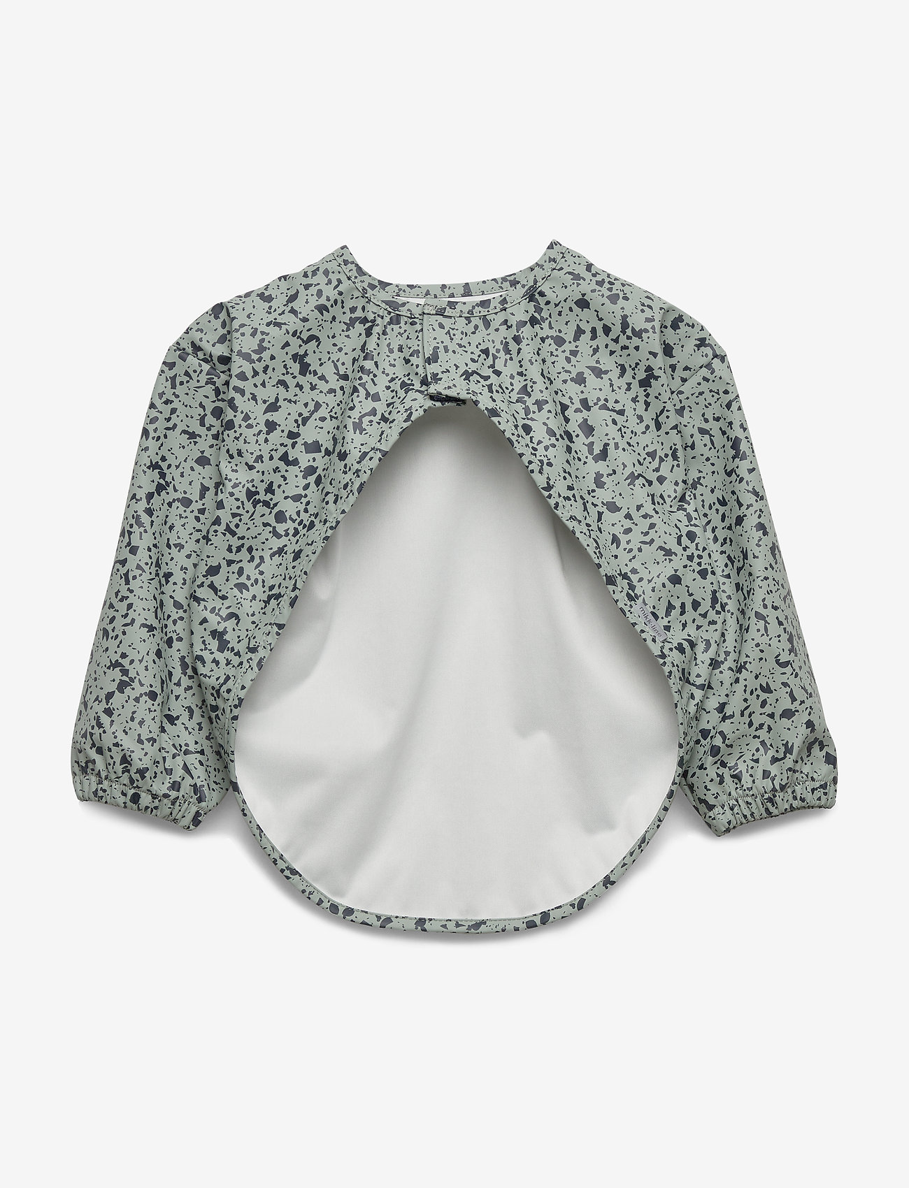 Mikk-Line - PU Bib - Blouse AOP - silver blue - 1
