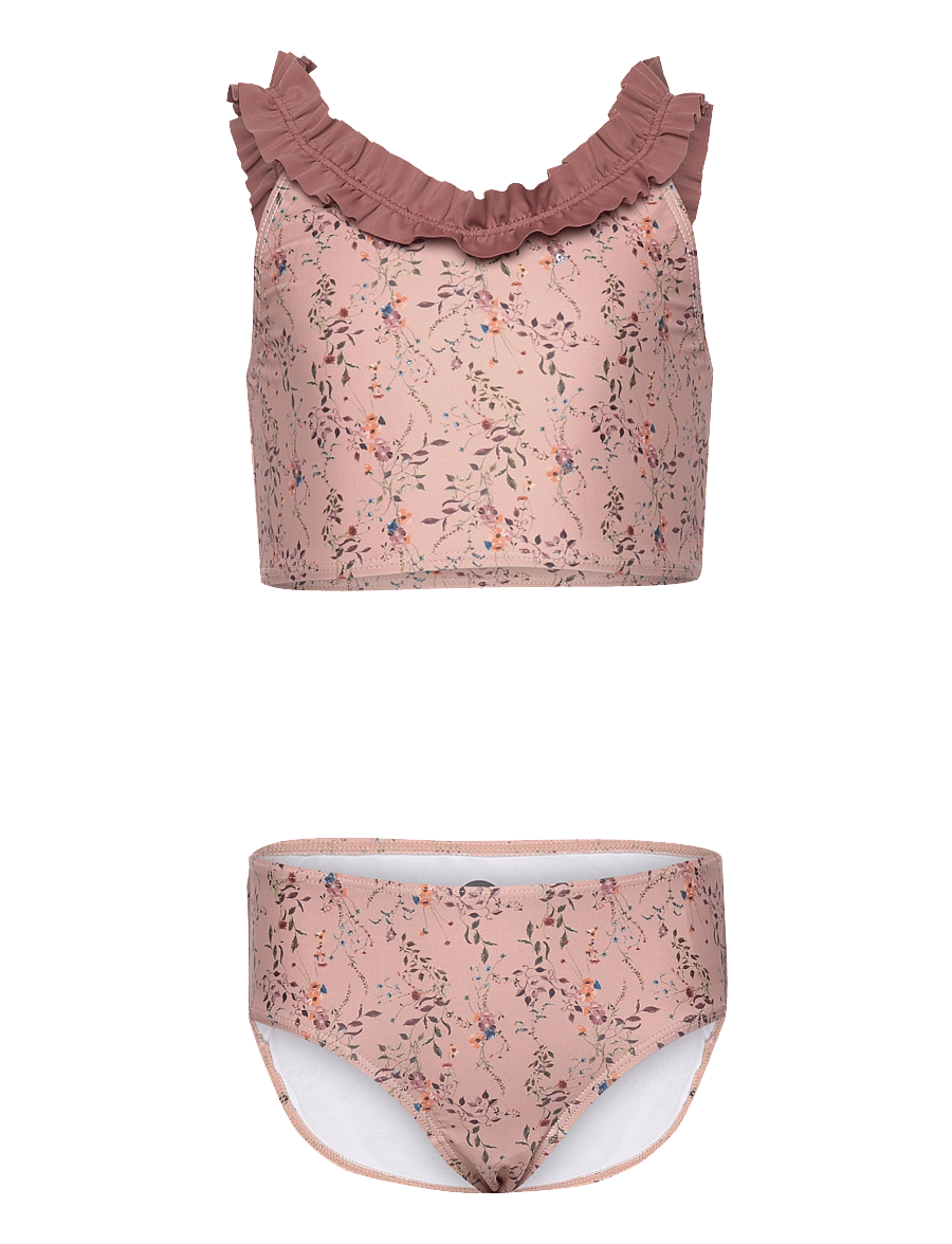 mikk-line - Bikini Recycled Aop - uv-bekleidung - nougat - 0