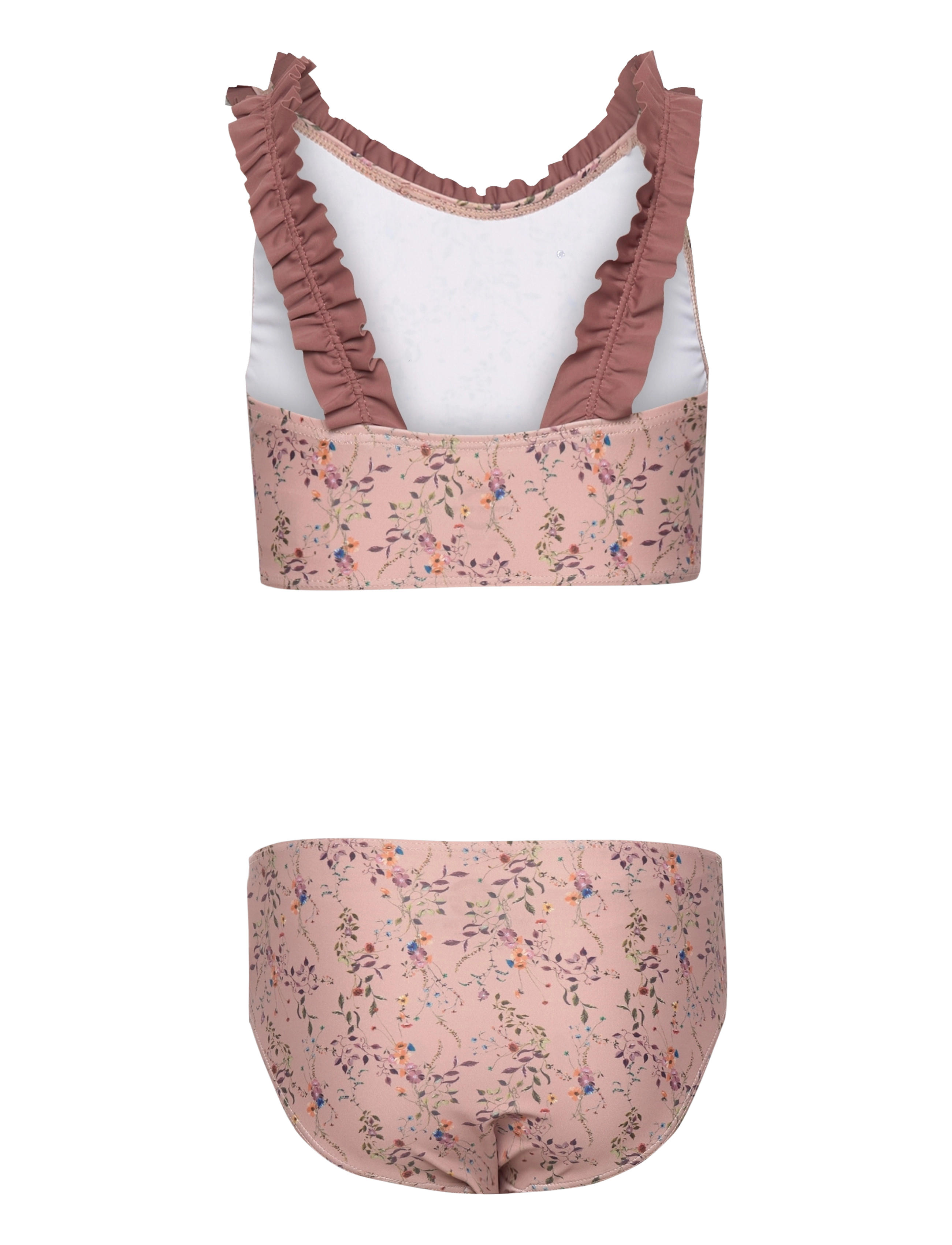 mikk-line - Bikini Recycled Aop - bikinis - nougat - 1