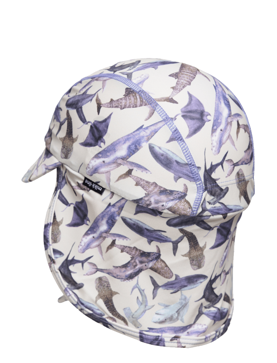 mikk-line - Swim Hat w. Print - Recycled - badekappen - metal - 1
