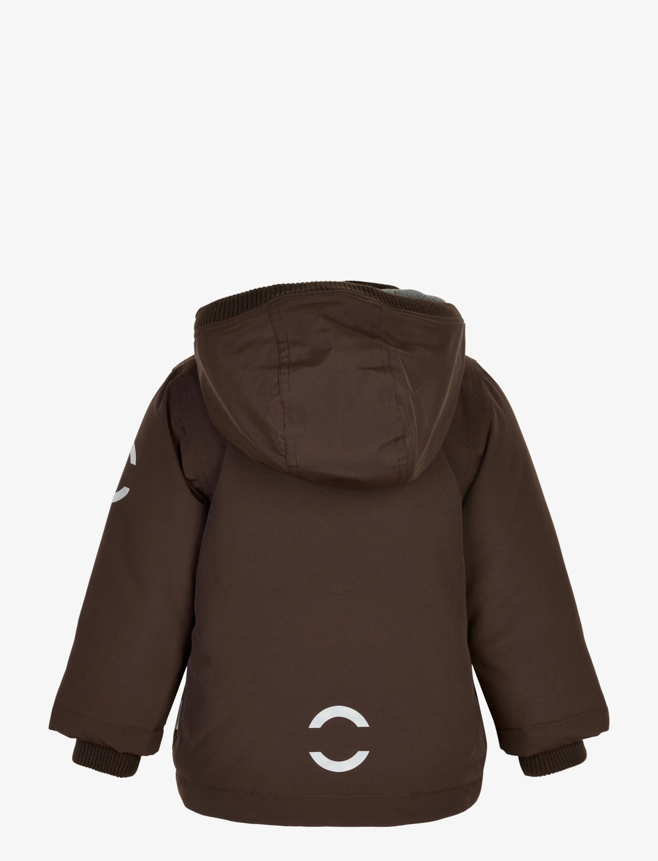 mikk-line - Nylon Baby Jacket - Solid - dunjakker & forede jakker - java - 1