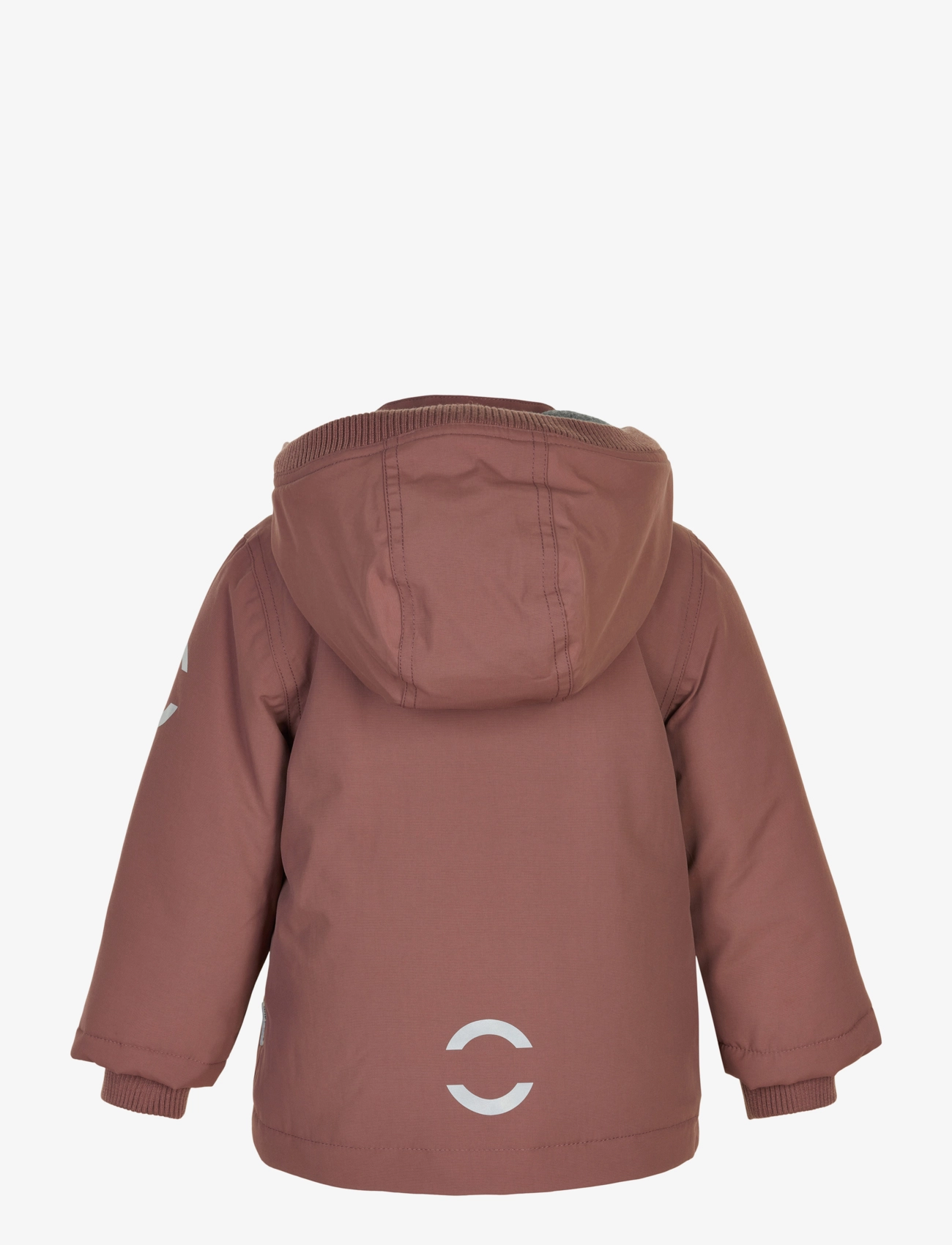 mikk-line - Nylon Baby Jacket - Solid - dunjakker & forede jakker - nutmeg - 1