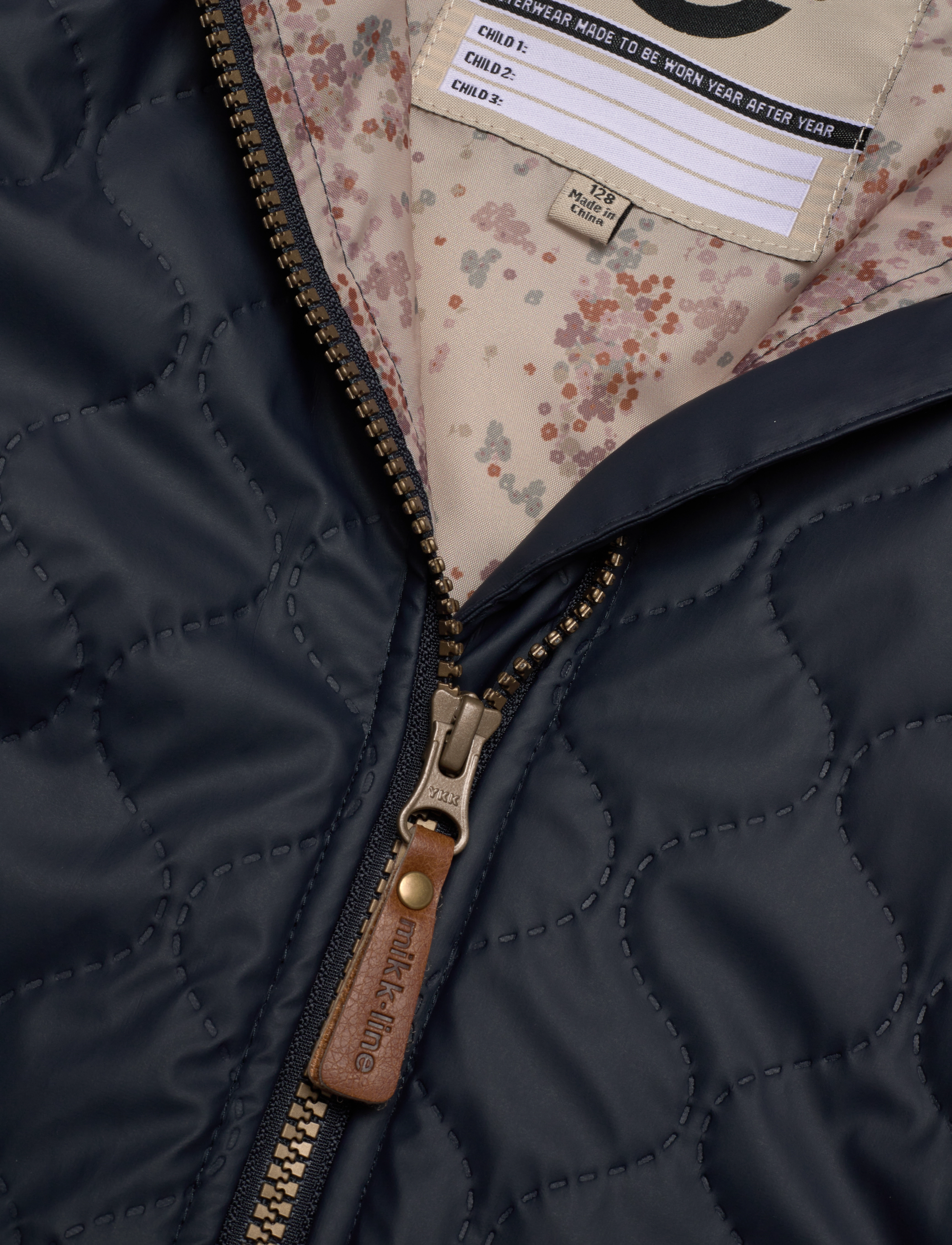 mikk-line - Duvet Girls Coat - steppjacken - blue nights - 2