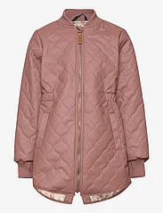 mikk-line - Duvet Girls Coat - quilted jackets - nutmeg - 0