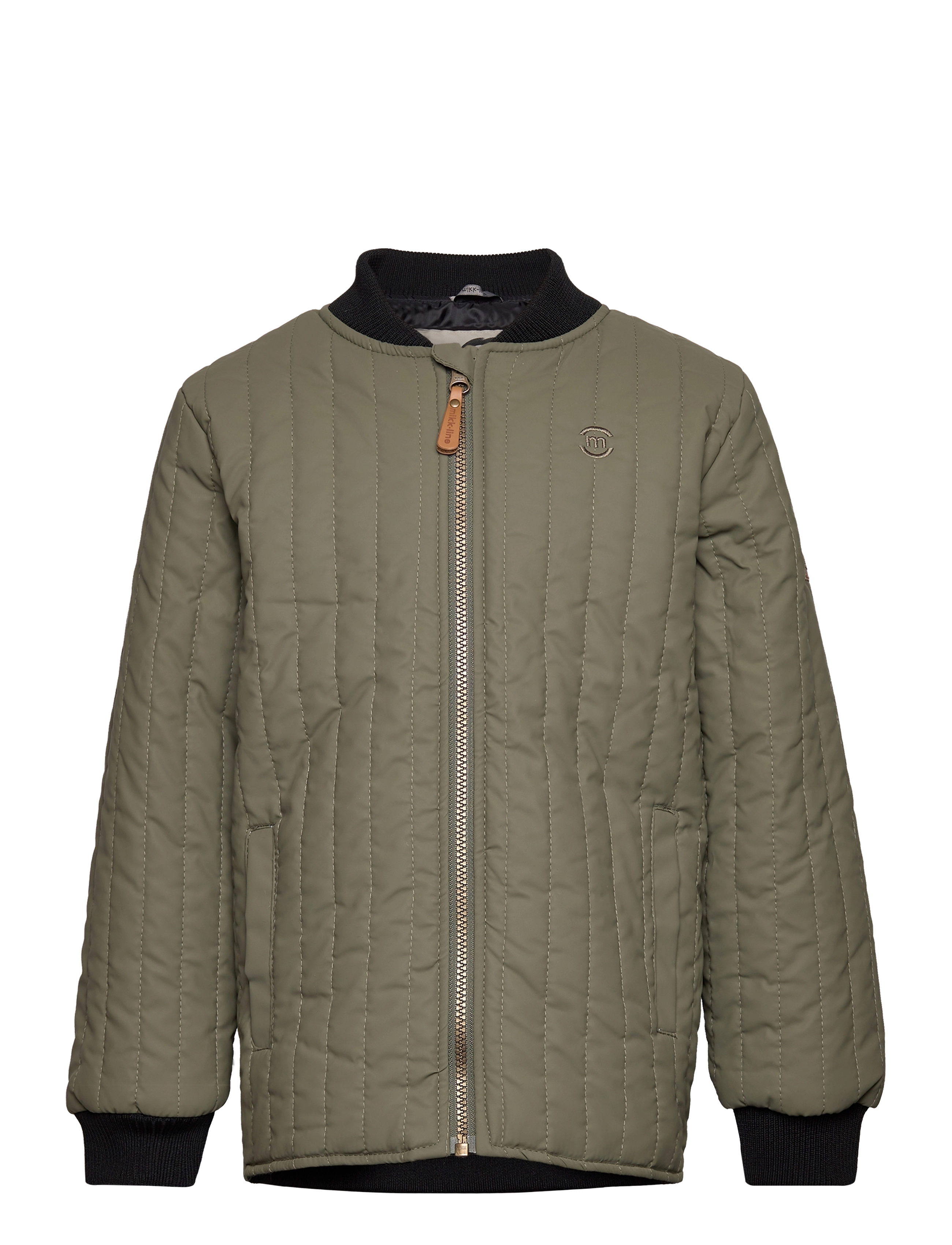 MIKK-LINE Duvet Jungen Jacke Khaki - 122 - Kinder
