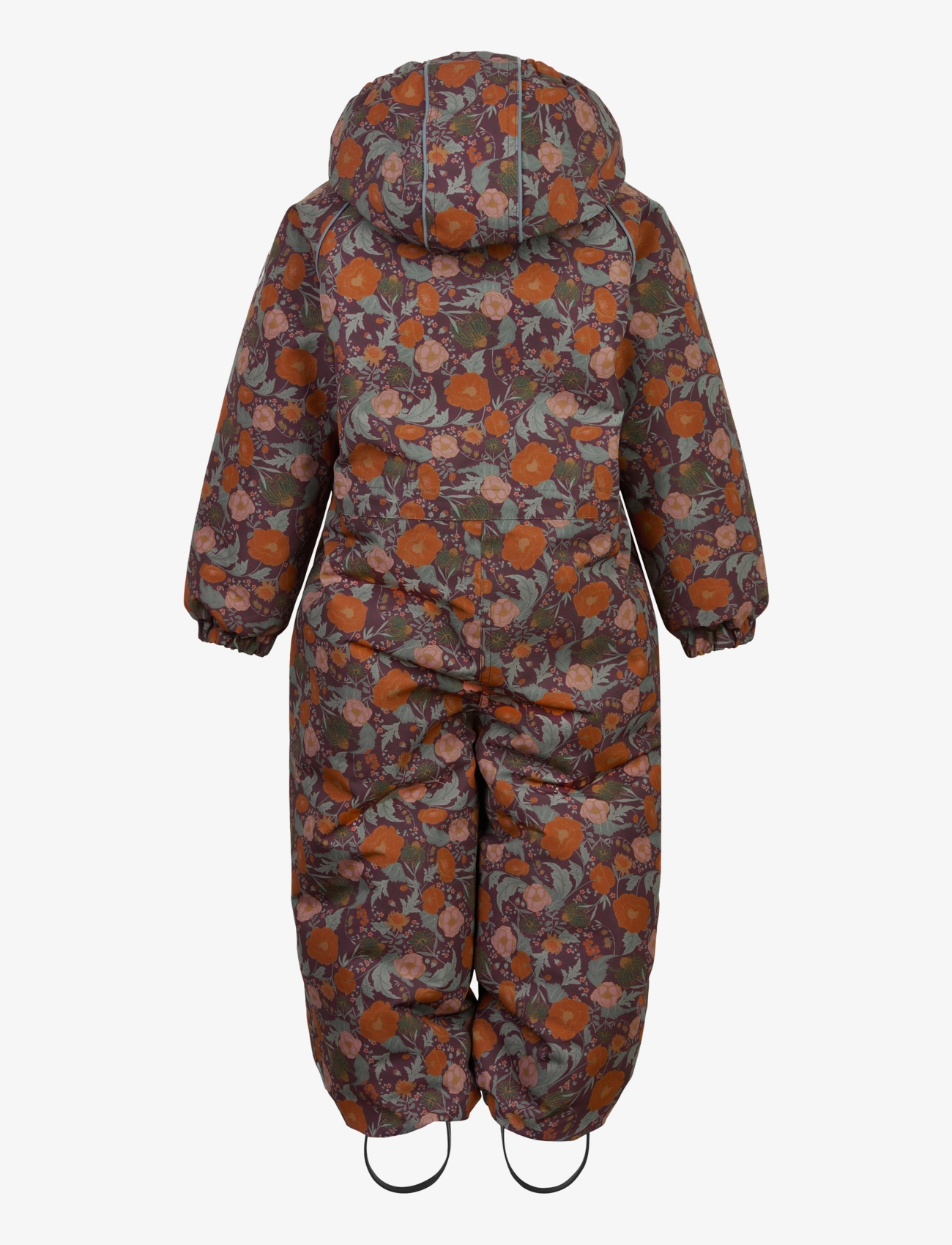mikk-line - Polyester Junior Suit - Aop Floral - decadent chocolate - 1