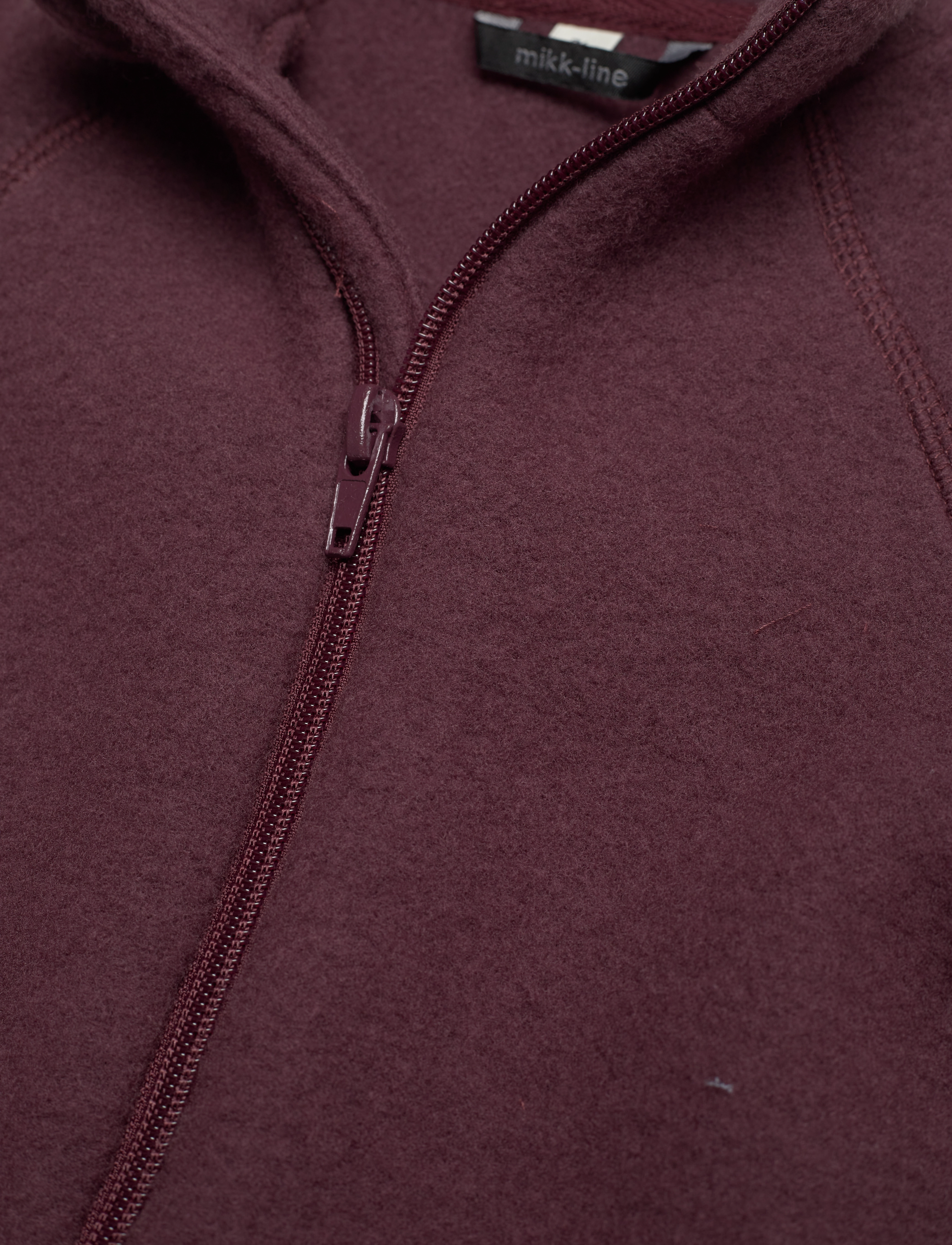 mikk-line - Wool Baby Jacket - decadent chocolate - 2