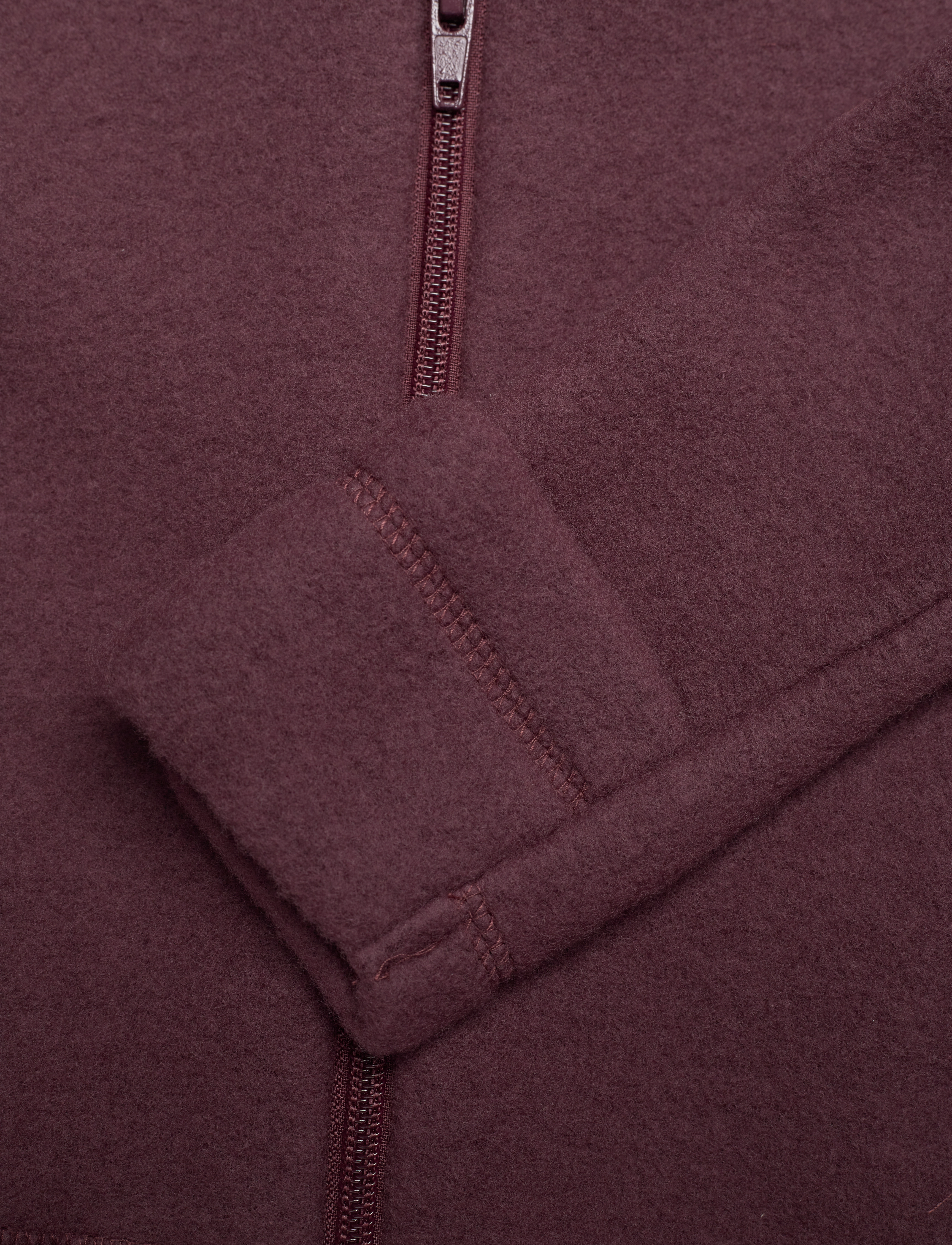 mikk-line - Wool Baby Jacket - decadent chocolate - 3
