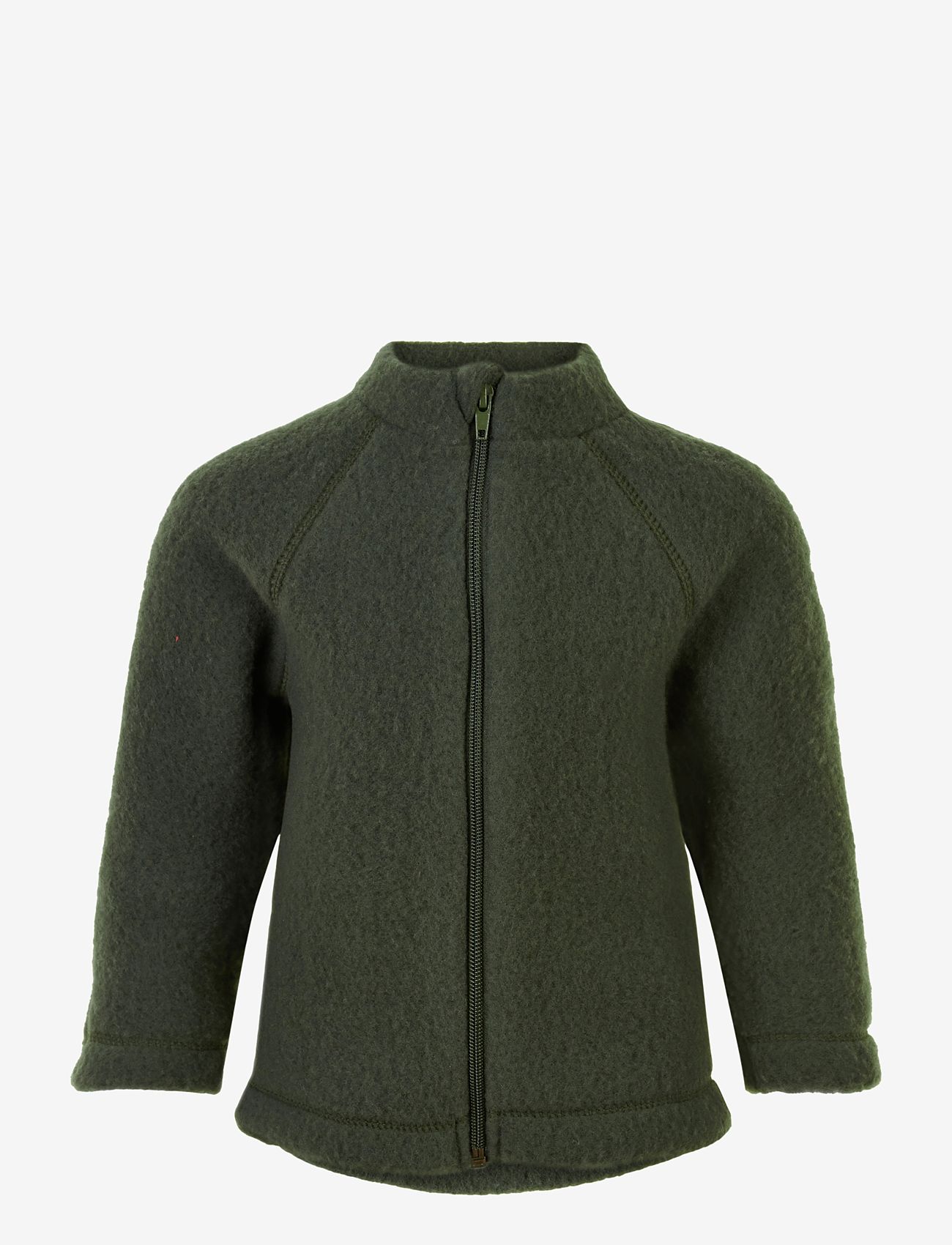 mikk-line - Wool Baby Jacket - forest night - 0