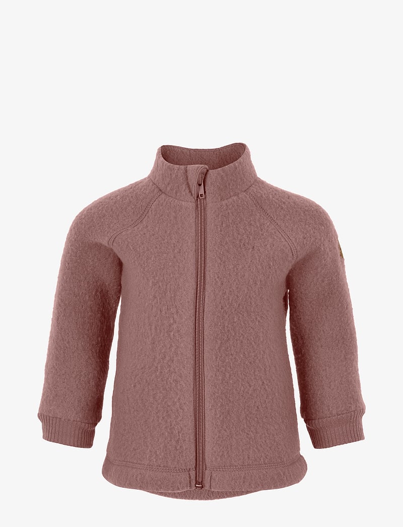 mikk-line - Wool Jacket - fleece jackets - burlwood - 0