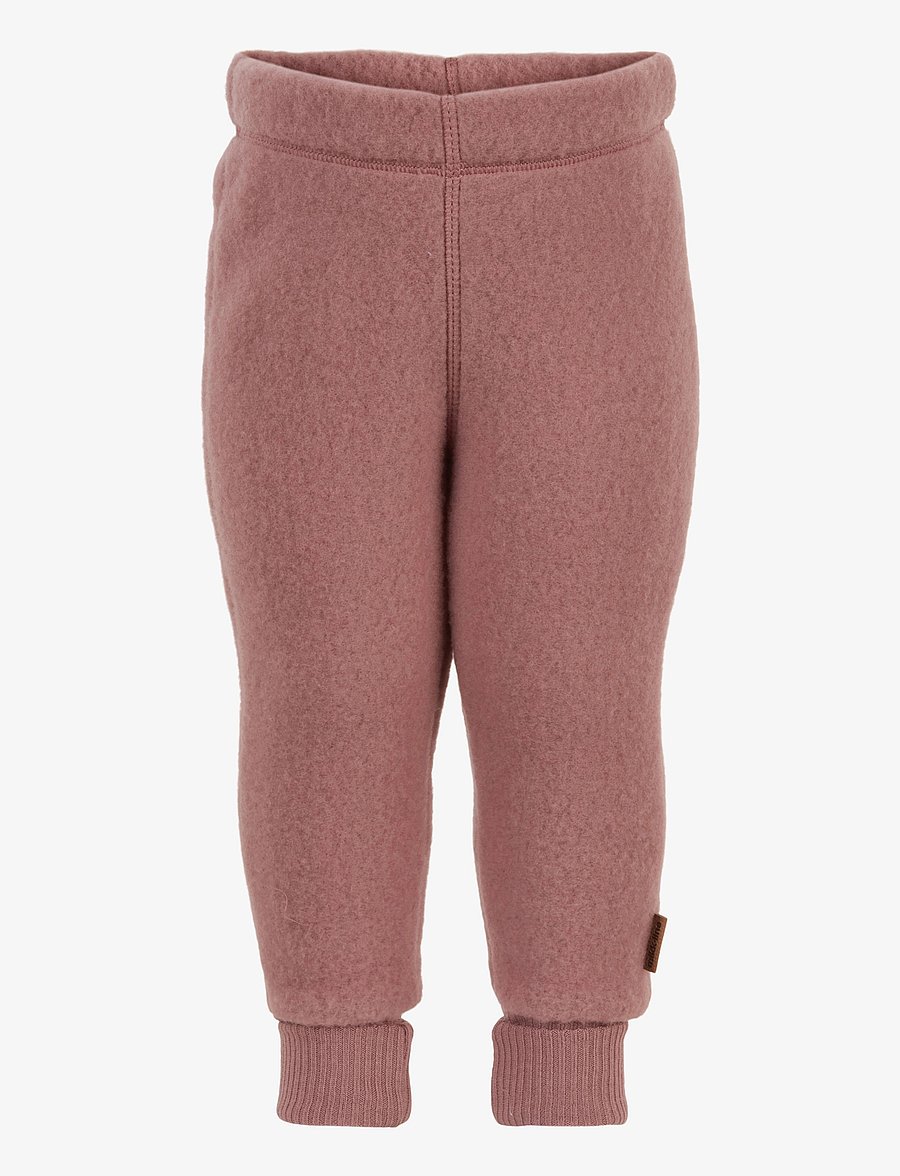 mikk-line - Wool Pants - fliisist püksid - burlwood - 0