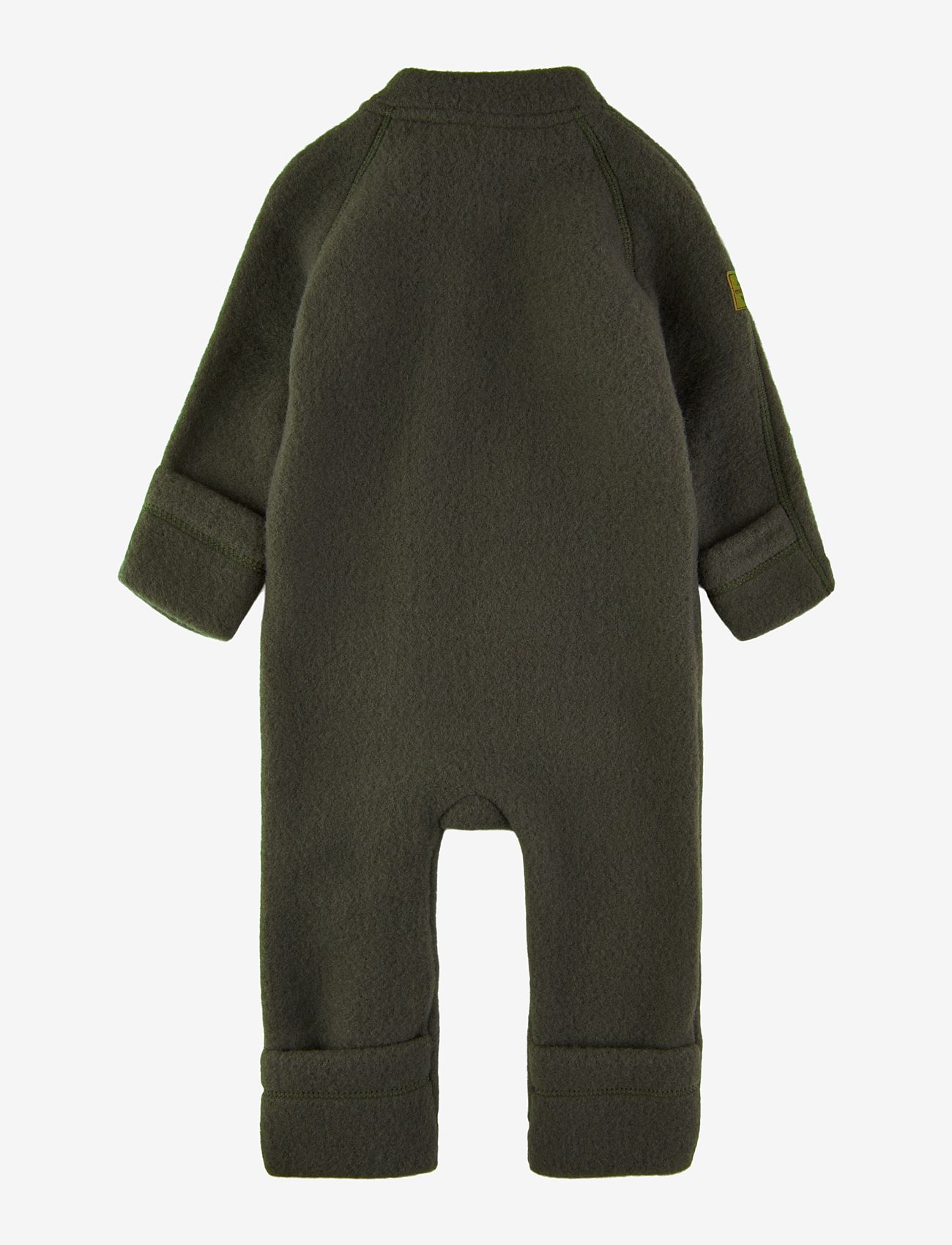 Mikk-Line - Wool Baby Suit - forest night - 1