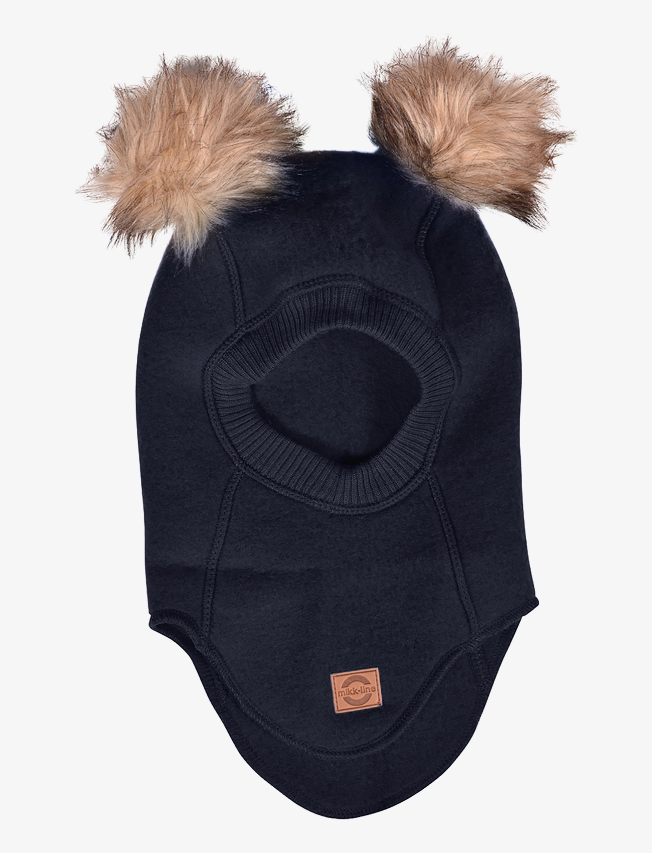 mikk-line - Wool Fullface w. Pom Pom - blue nights - 0