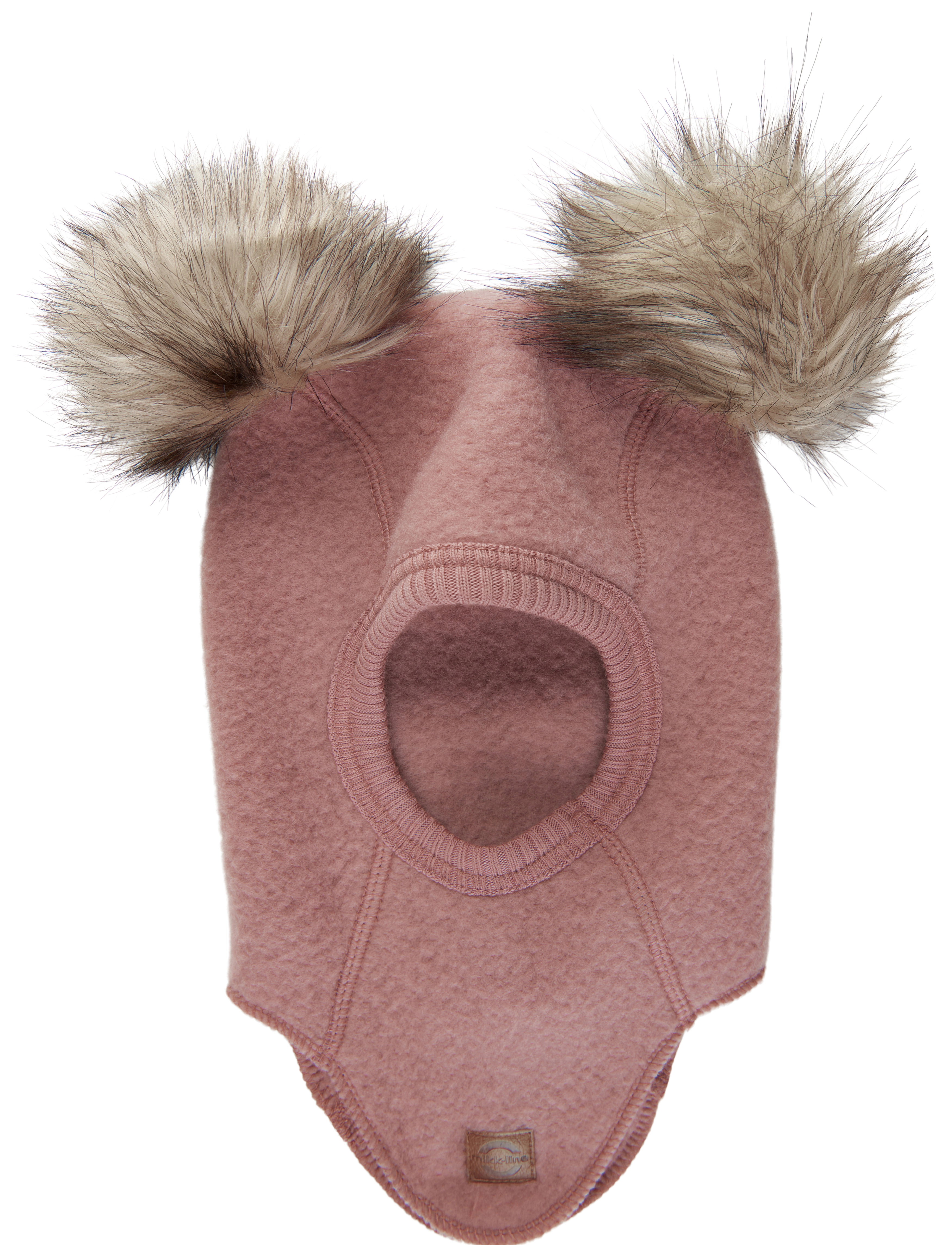 mikk-line - Wool Fullface w. Pom Pom - burlwood - 1