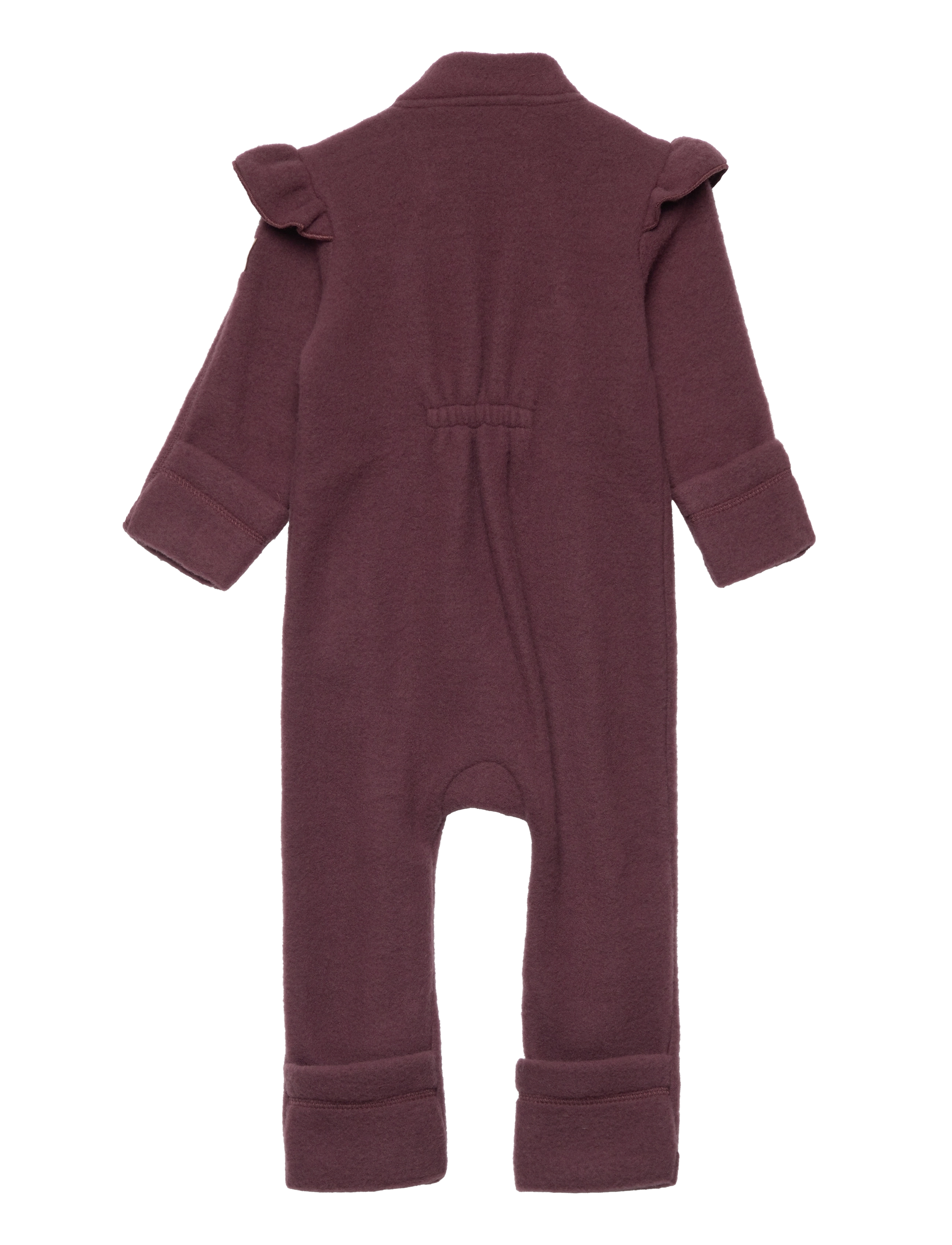 mikk-line - Wool Double Zip Frill Suit - decadent chocolate - 1