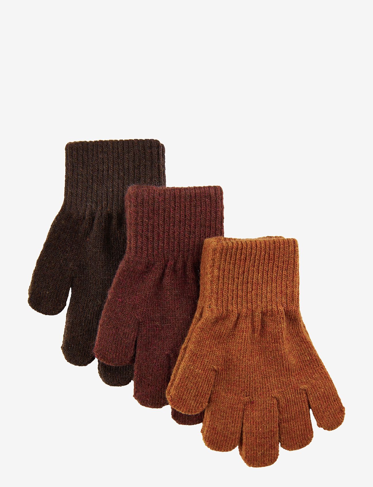 mikk-line - Magic Gloves 3 Pack - decadent chocolate - ginger bread - java - 0