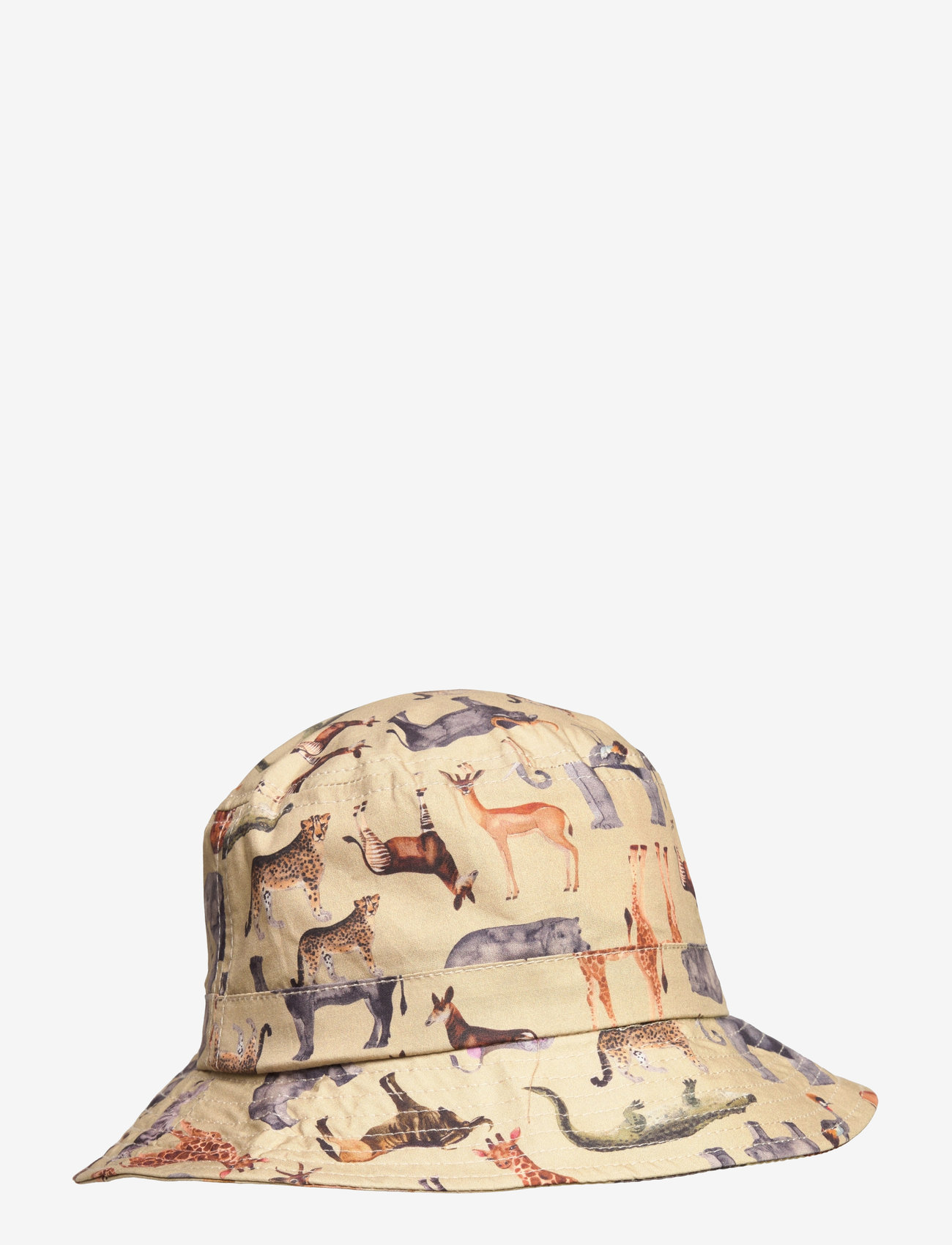 mikk-line - Summer Bucket Hat - Aop - accessories - olive gray - 0