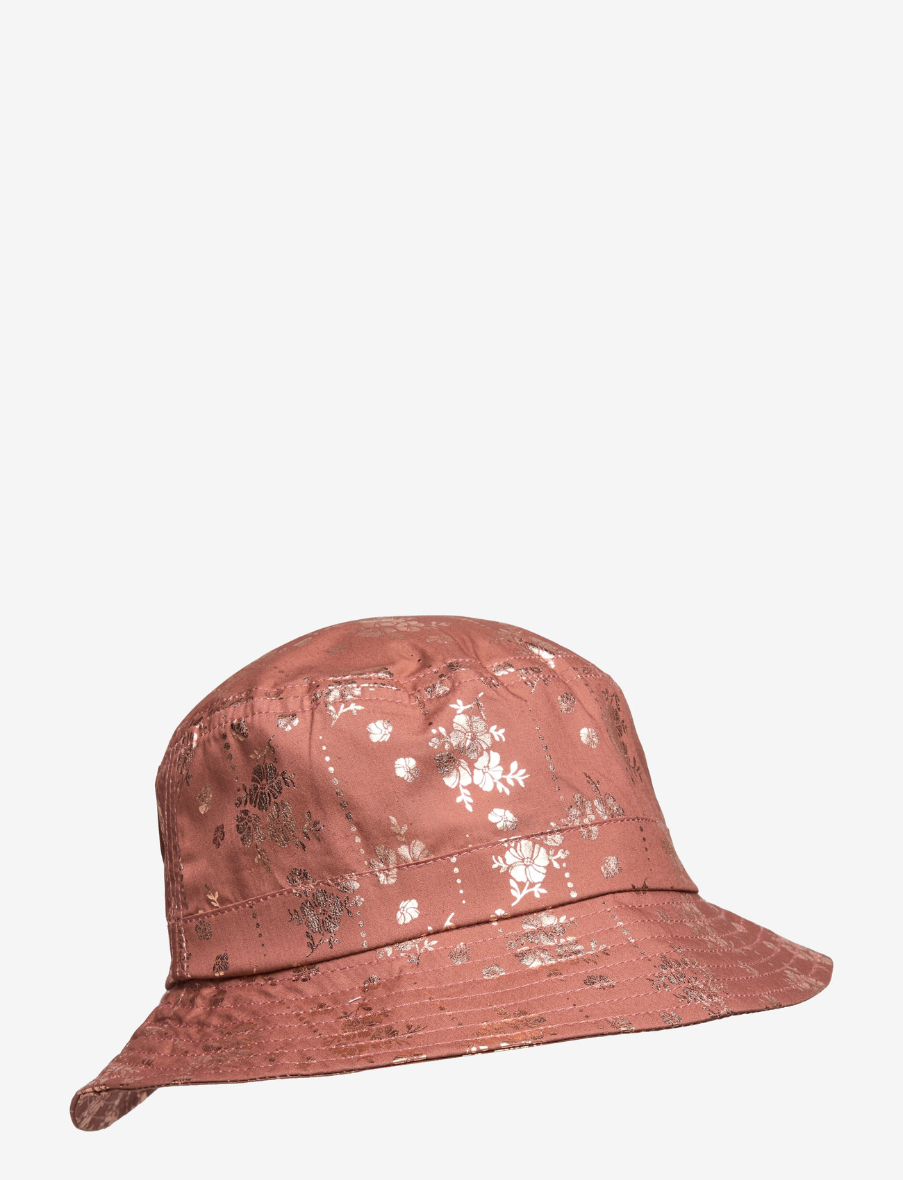 mikk-line - Summer Bucket Hat - Aop - talveaksessuaarid - russet - 0