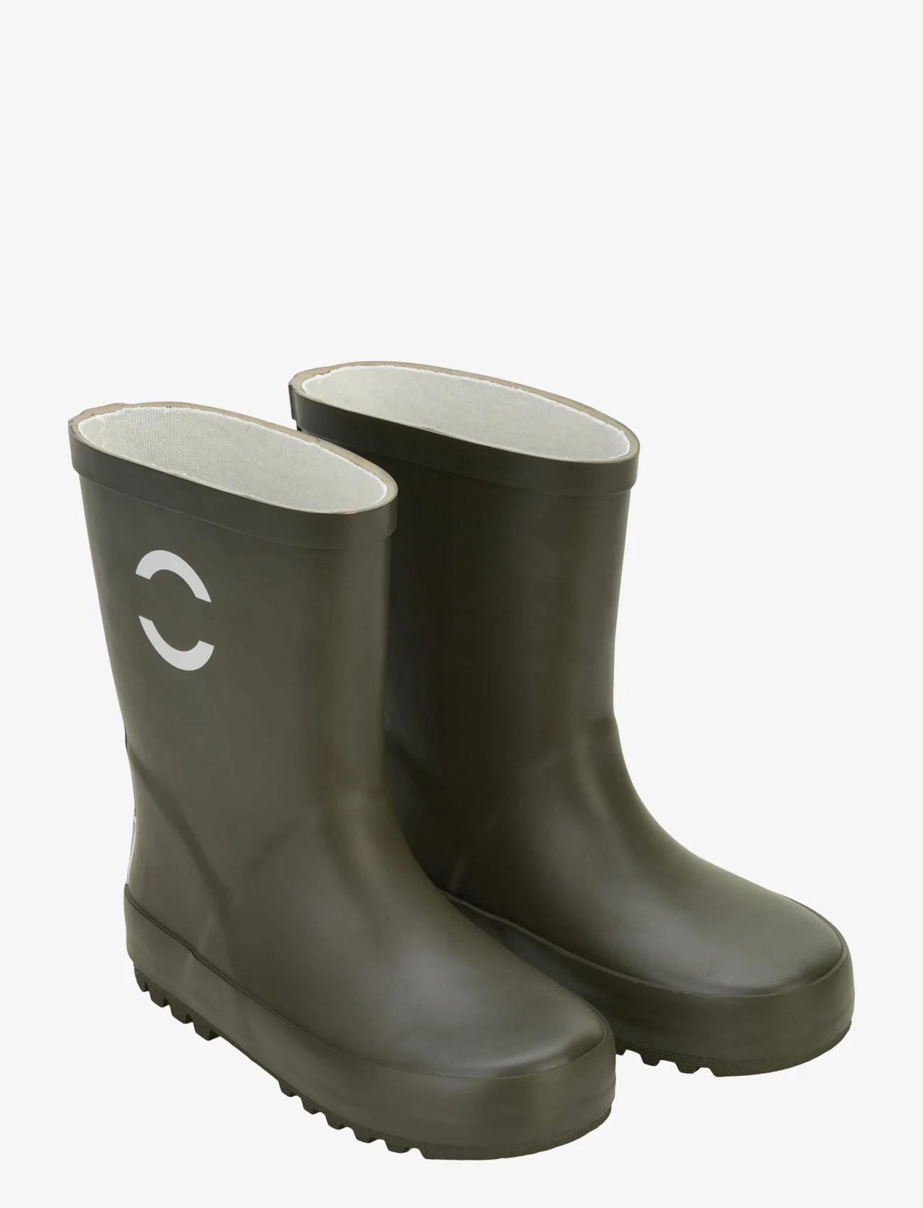 mikk-line - Wellies - Solid - unlined rubberboots - dusty olive - 0