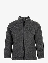 mikk-line - Wool Baby Jacket - fleece jacket - anthracite melange - 1